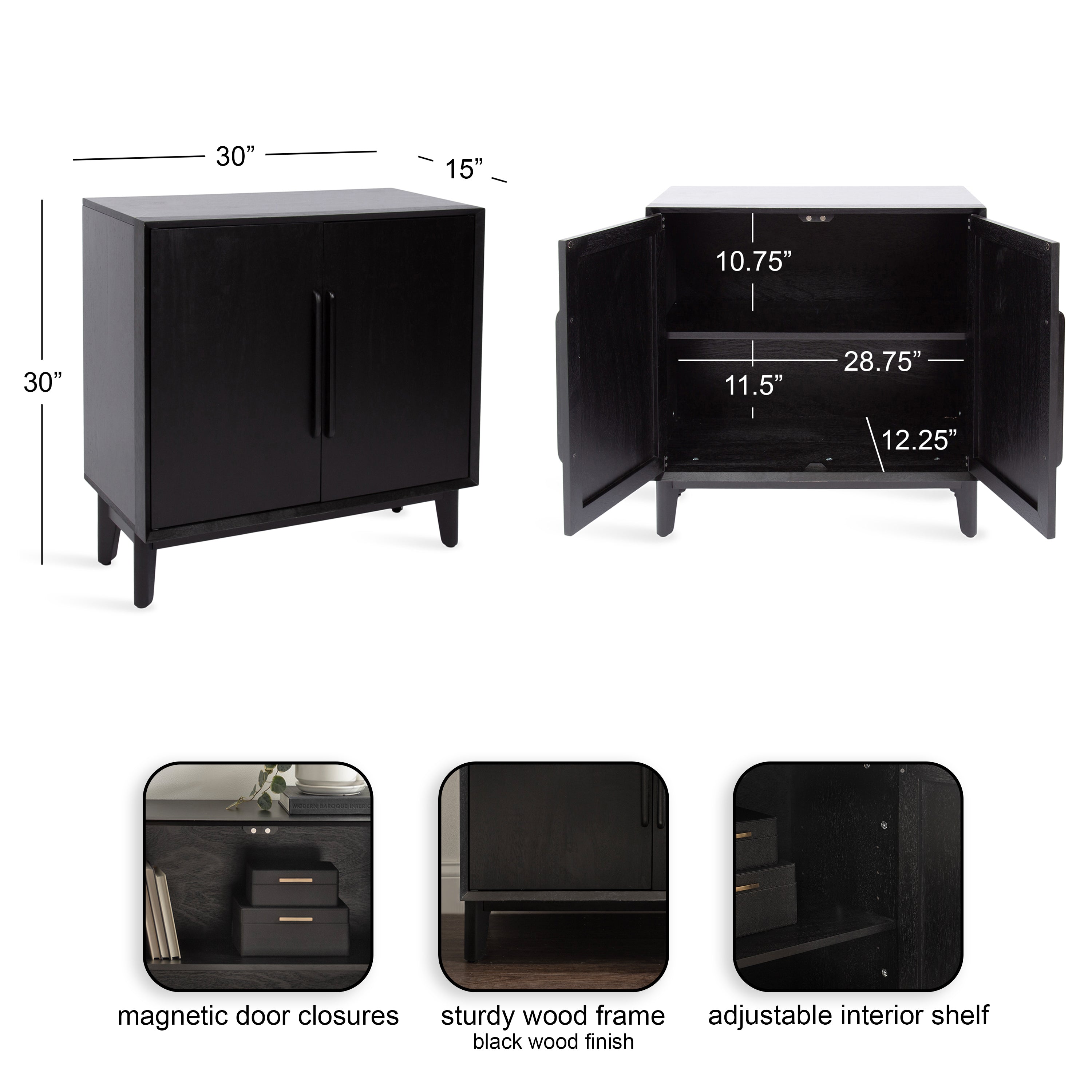 McCutcheon Floor Media Cabinet