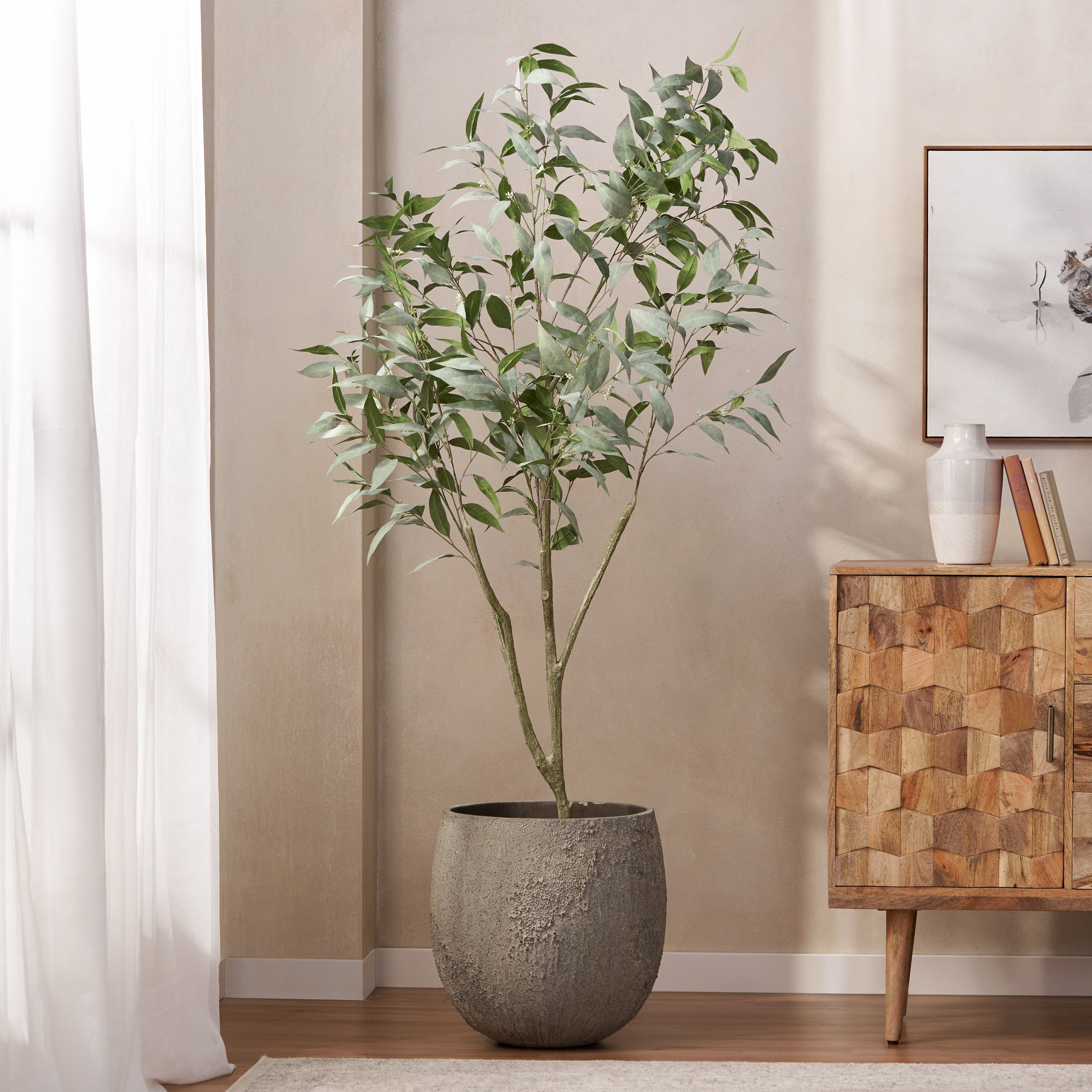 Eucalyptus Faux Bonsai Tree