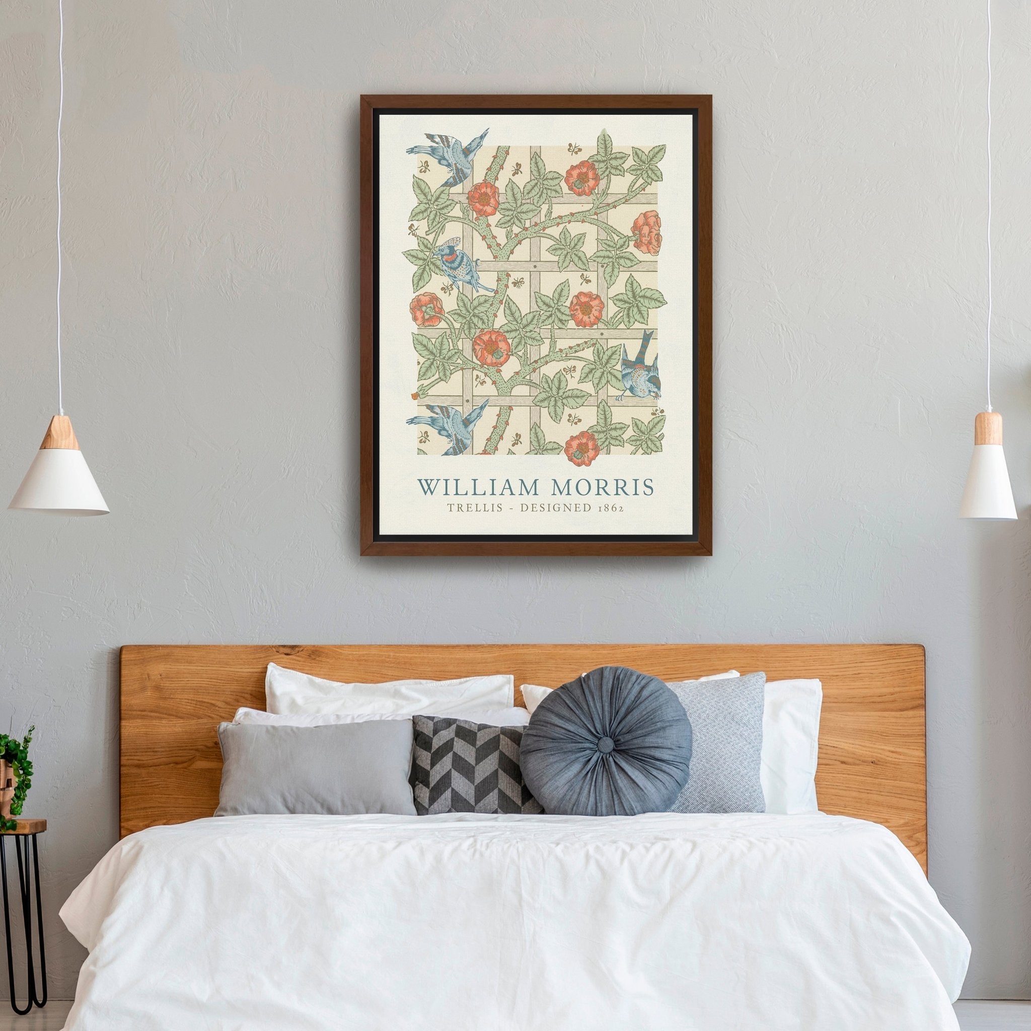 Trellis Canvas Giclee - Canvas Wall Art