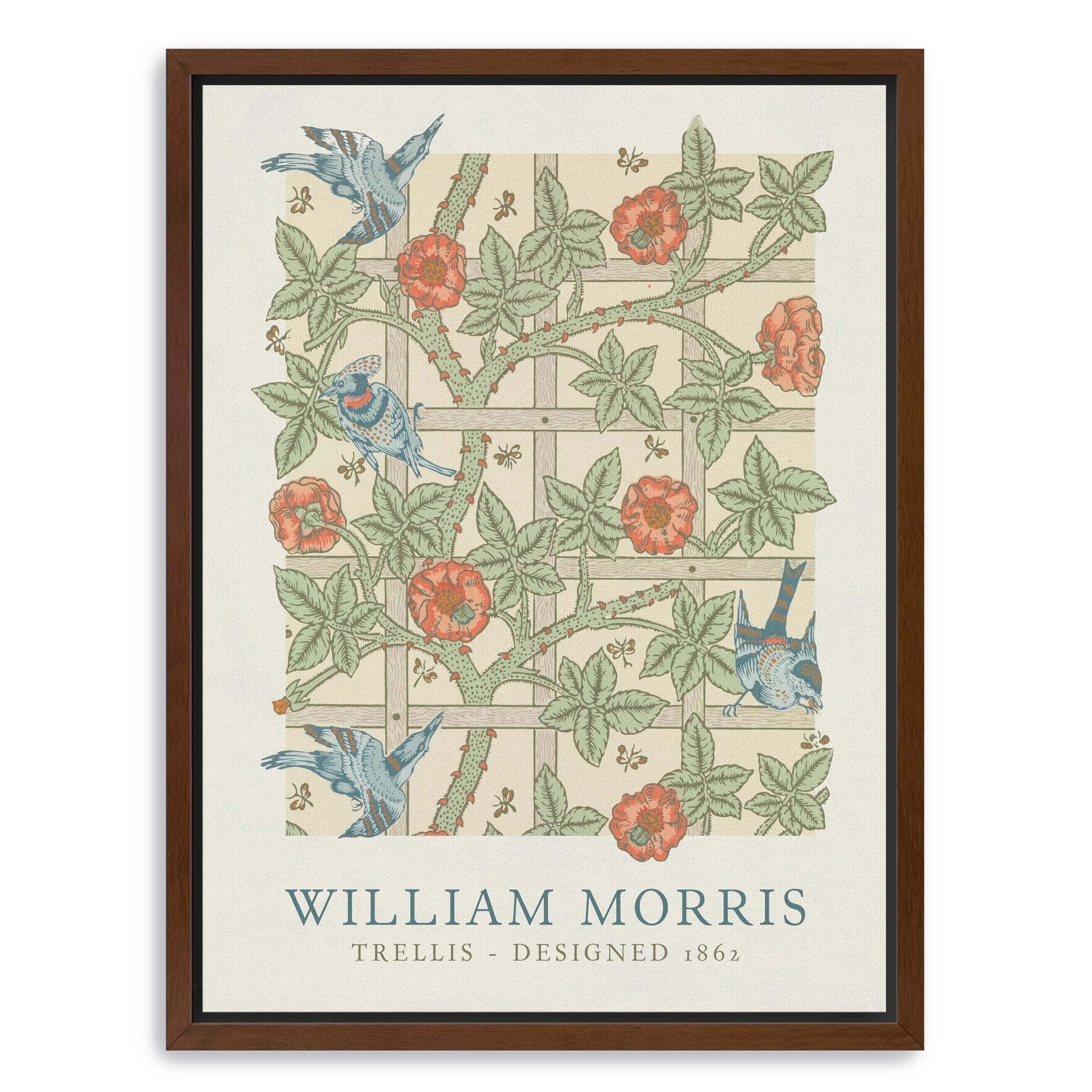 Trellis Canvas Giclee - Canvas Wall Art