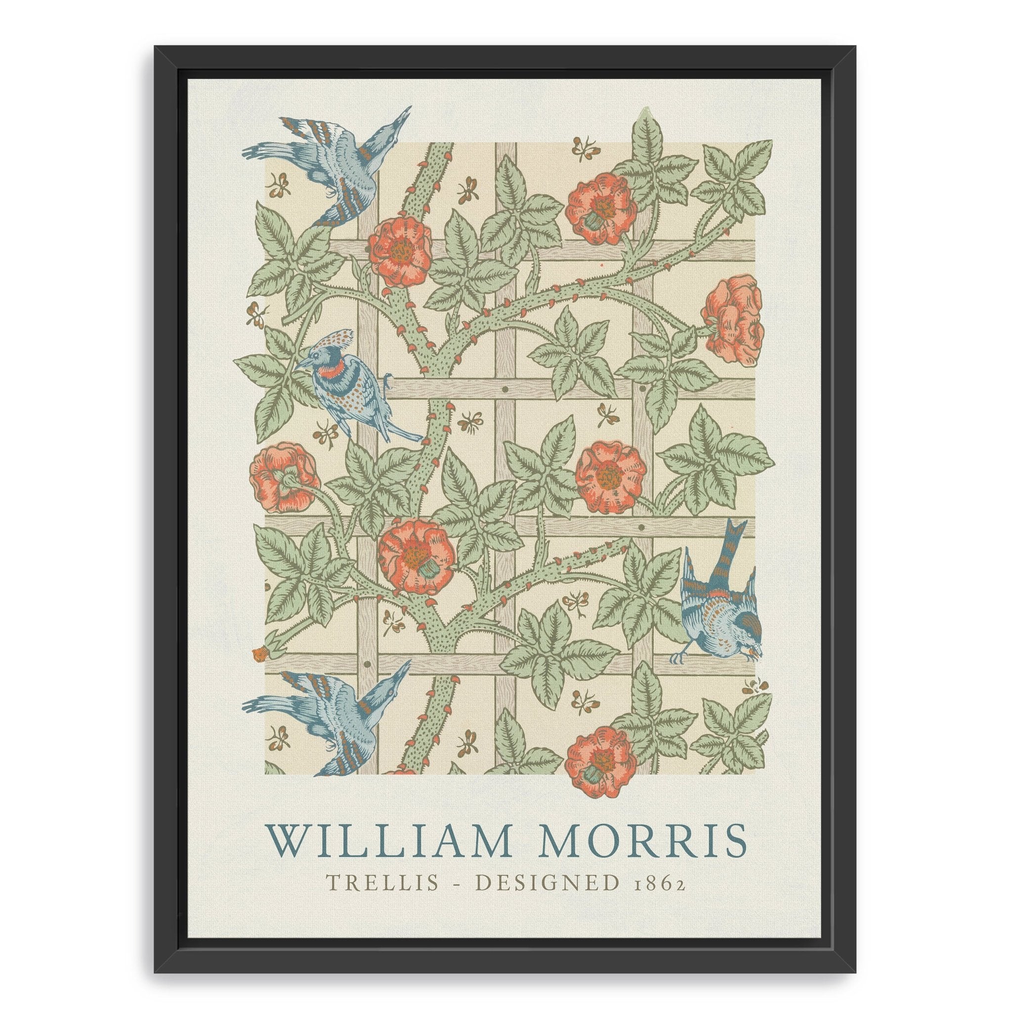 Trellis Canvas Giclee - Canvas Wall Art