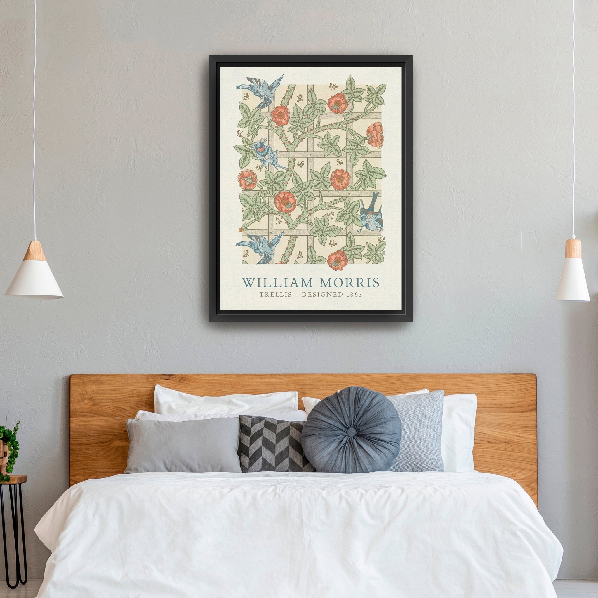 Trellis Canvas Giclee - Canvas Wall Art