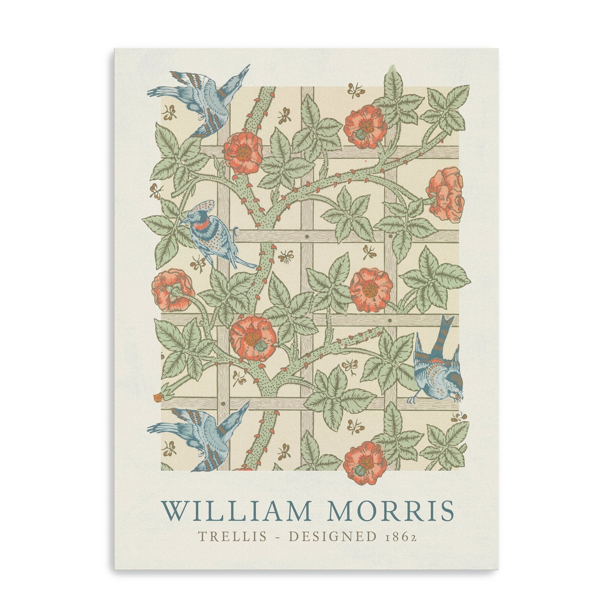 Trellis Canvas Giclee - Canvas Wall Art