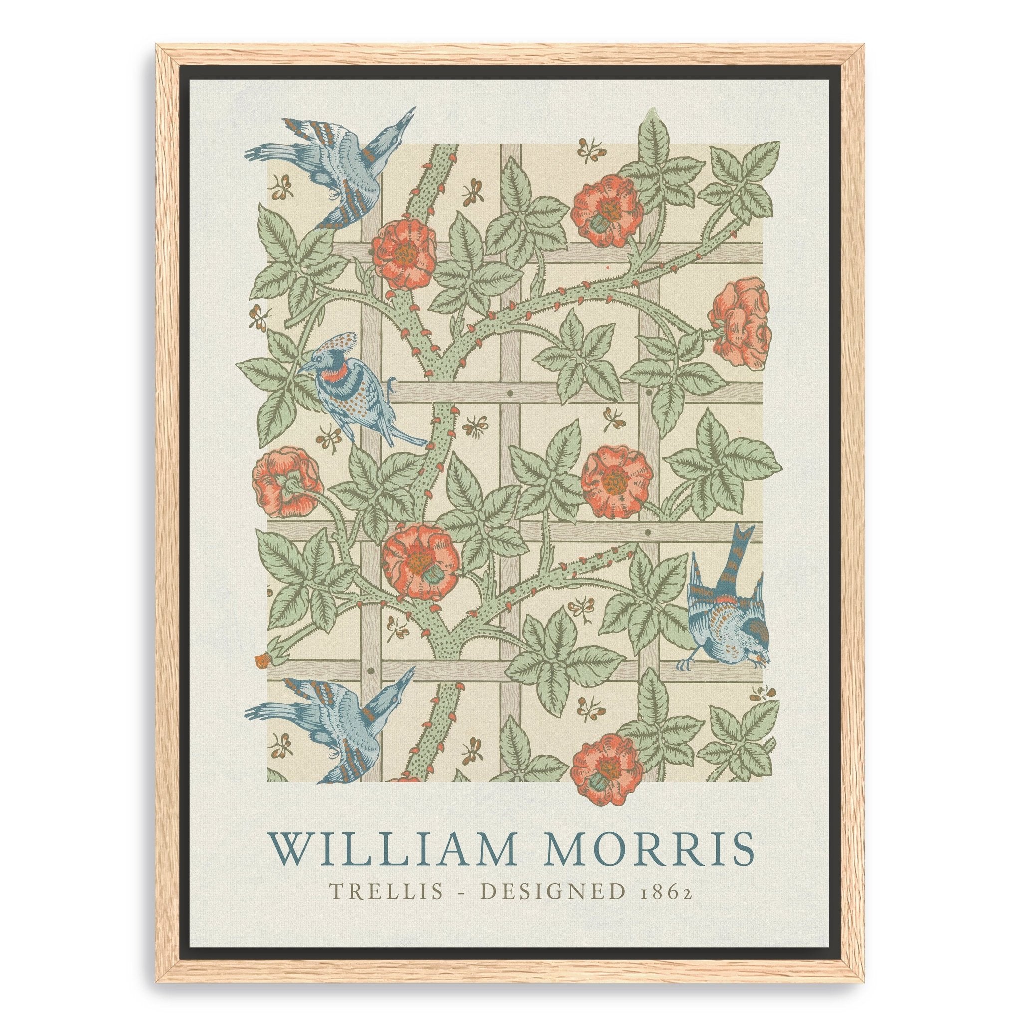 Trellis Canvas Giclee - Canvas Wall Art