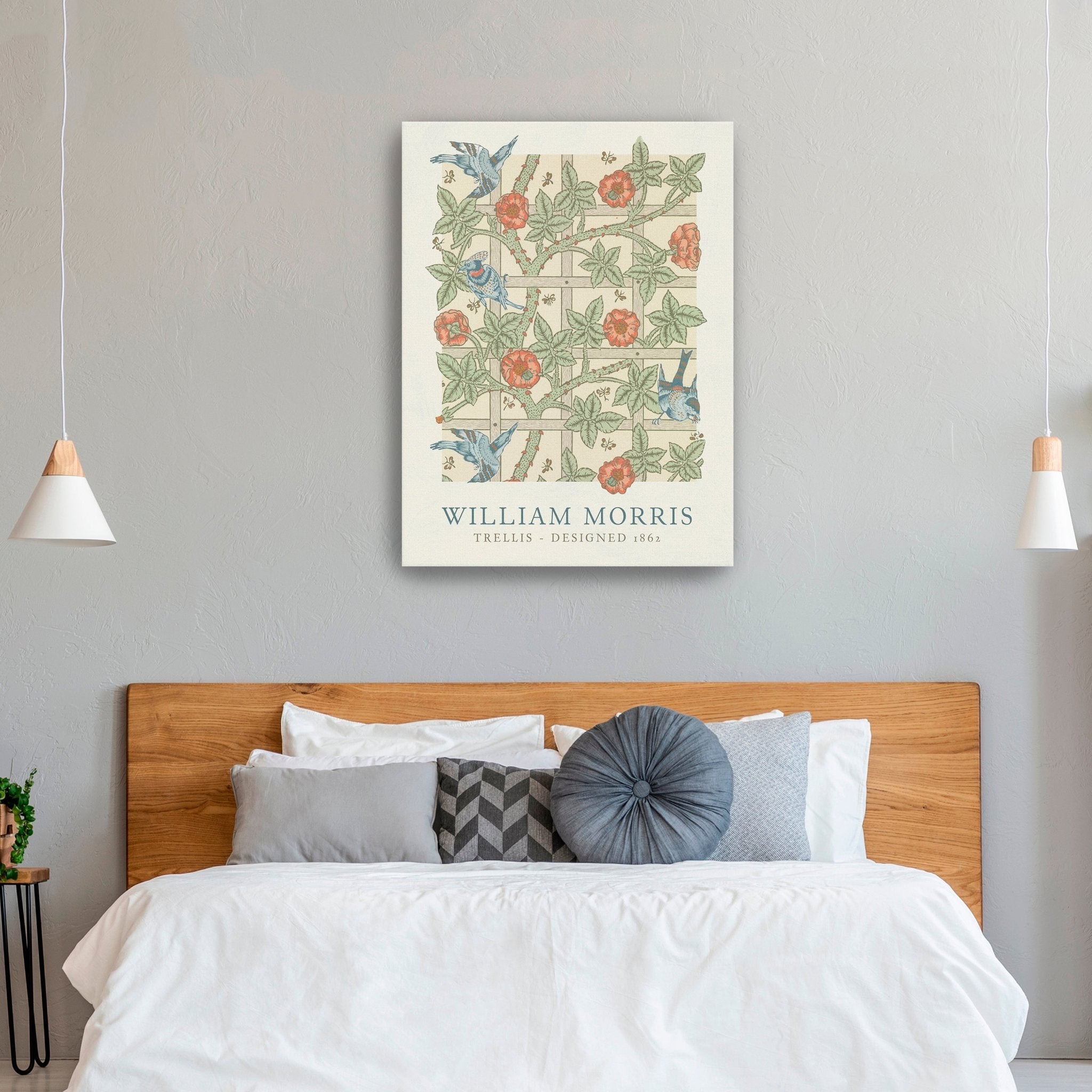 Trellis Canvas Giclee - Canvas Wall Art