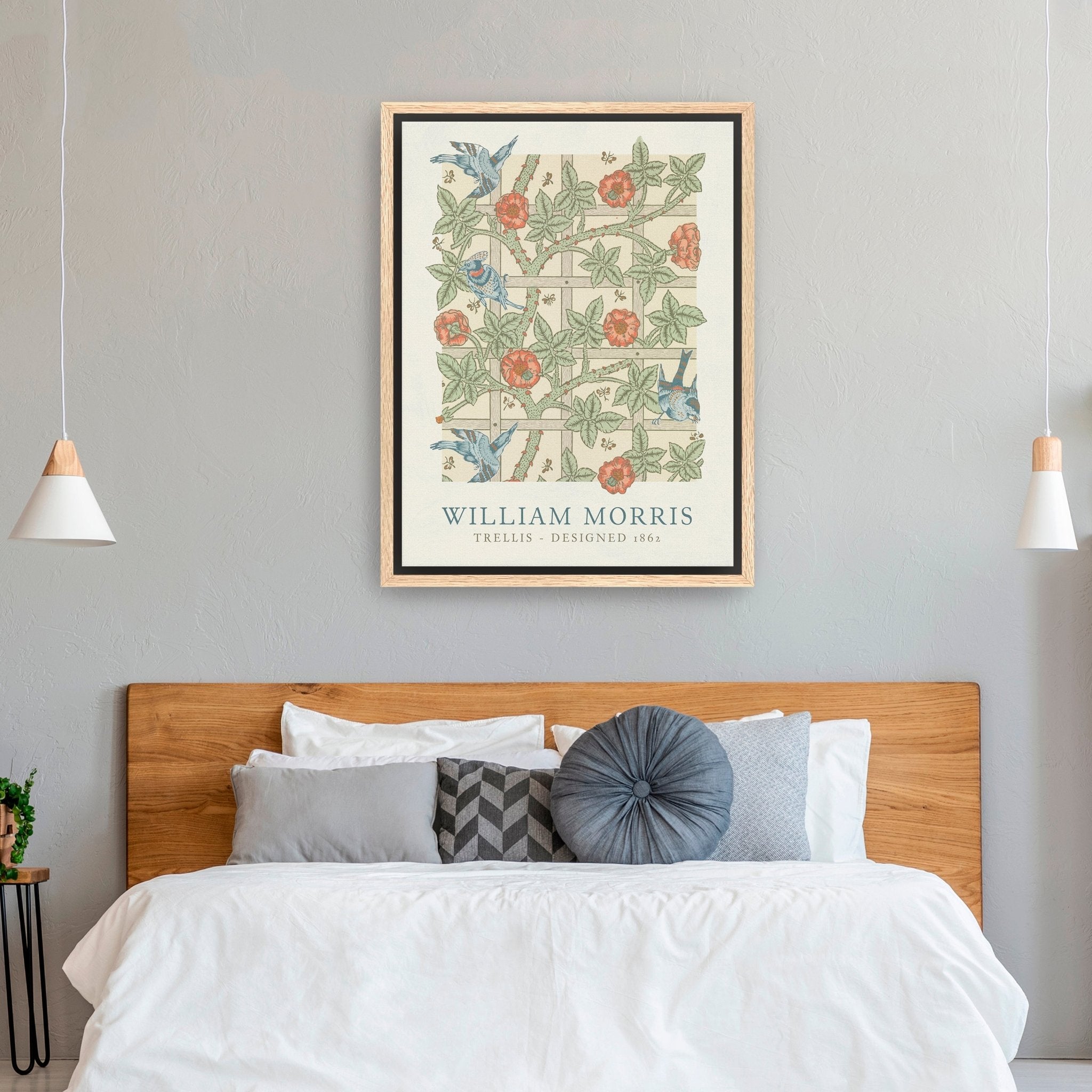 Trellis Canvas Giclee - Canvas Wall Art