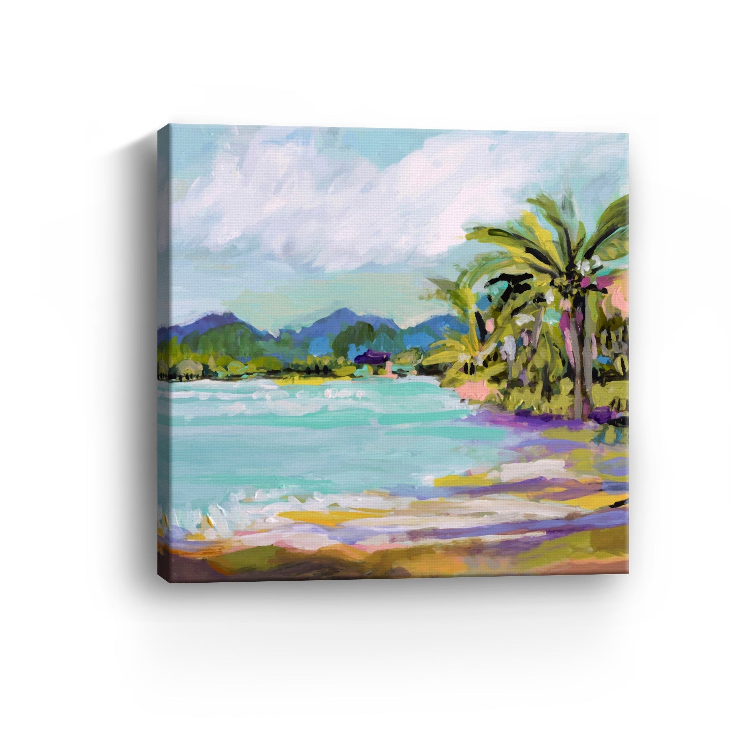 Tropical Landscape Canvas Giclee - Canvas Wall Art