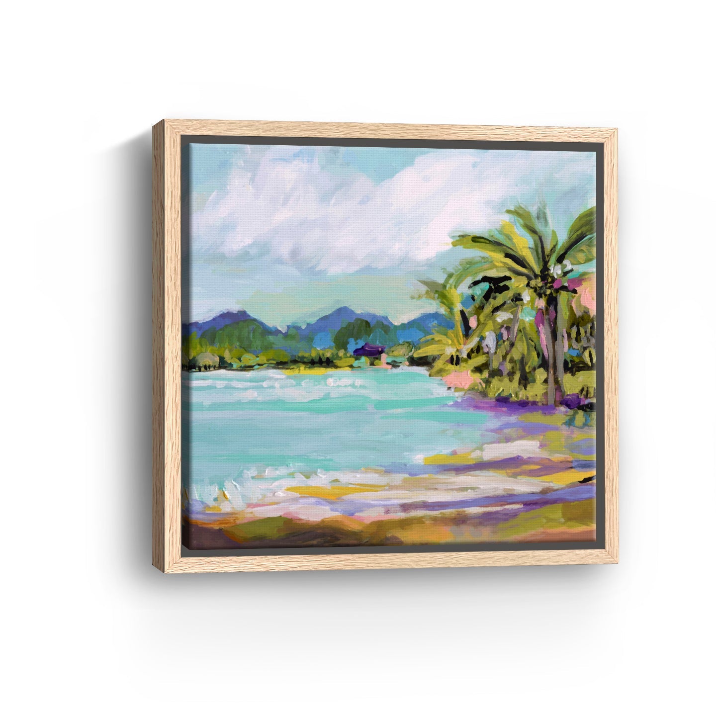 Tropical Landscape Canvas Giclee - Canvas Wall Art