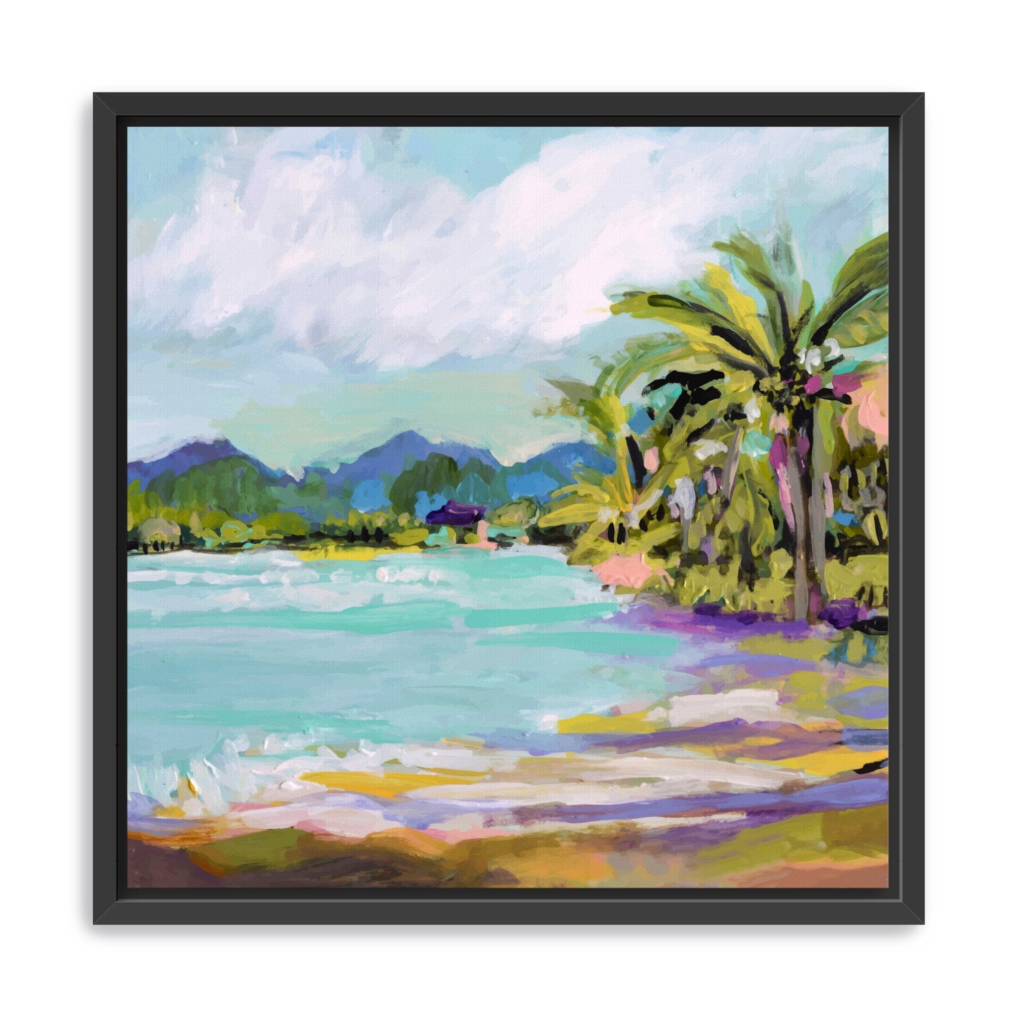 Tropical Landscape Canvas Giclee - Canvas Wall Art