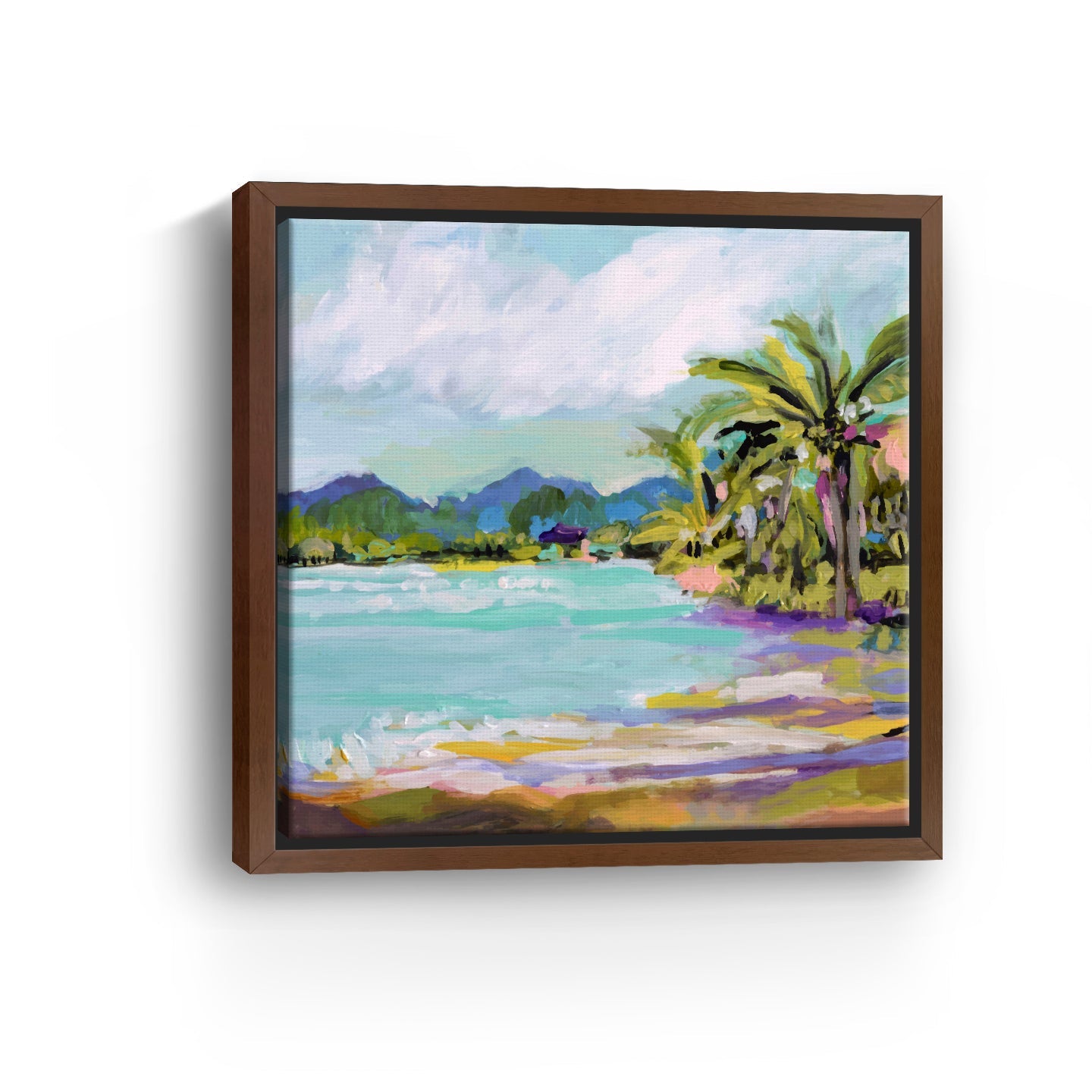 Tropical Landscape Canvas Giclee - Canvas Wall Art