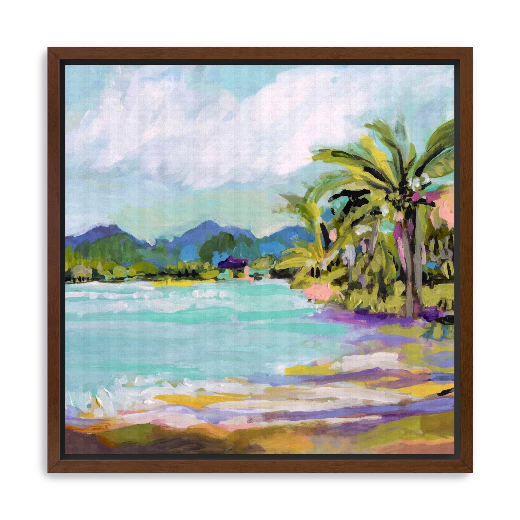 Tropical Landscape Canvas Giclee - Canvas Wall Art