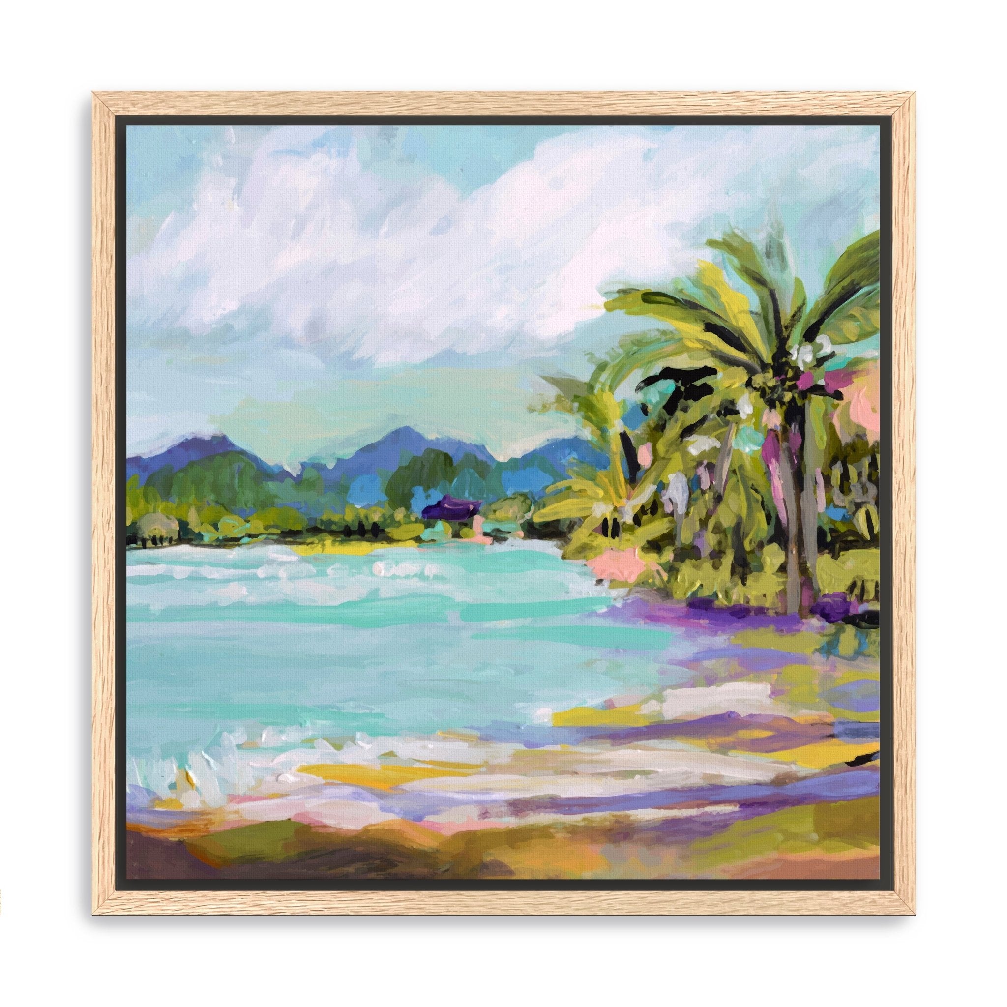 Tropical Landscape Canvas Giclee - Canvas Wall Art