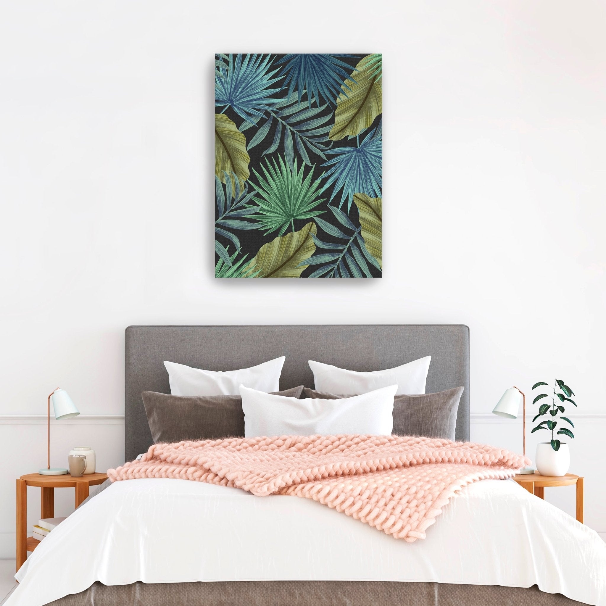 Tropical Leaves I Canvas Giclee - Canvas Wall Art