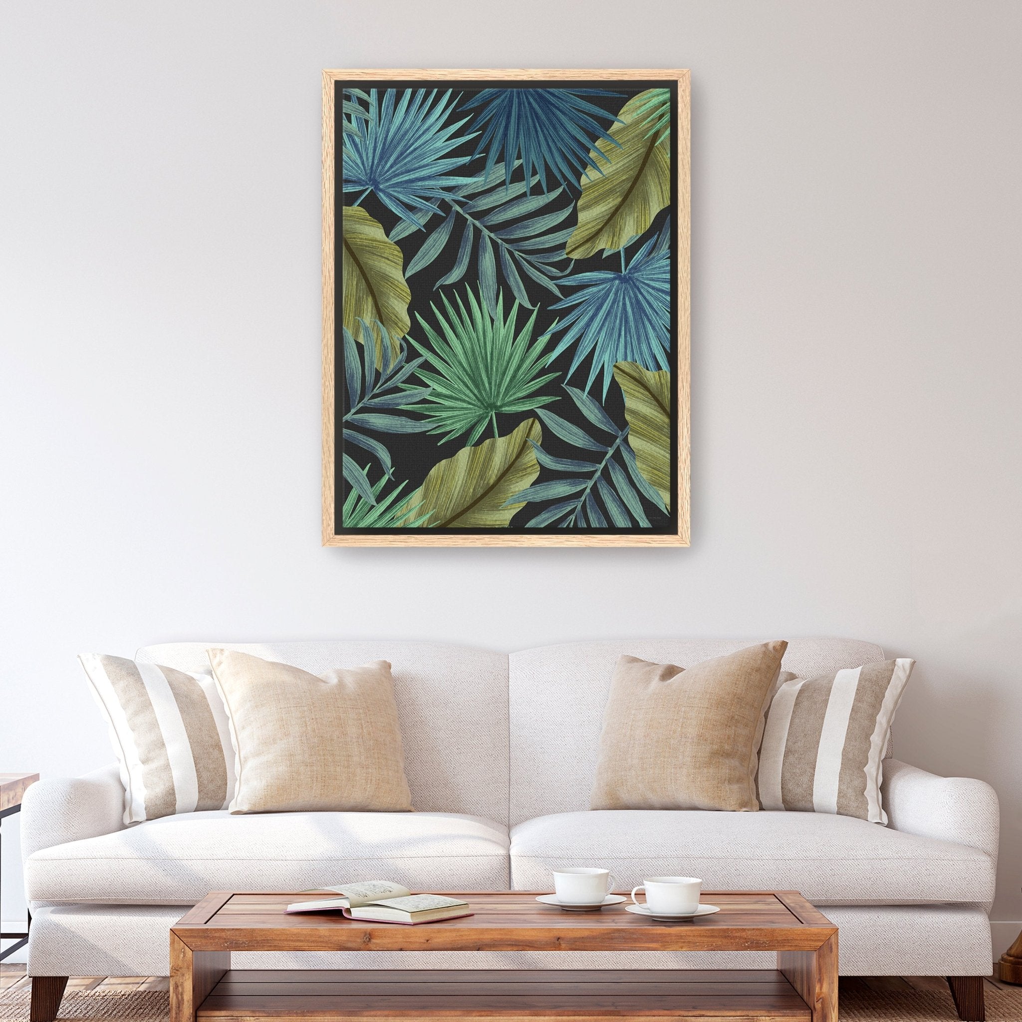 Tropical Leaves I Canvas Giclee - Canvas Wall Art