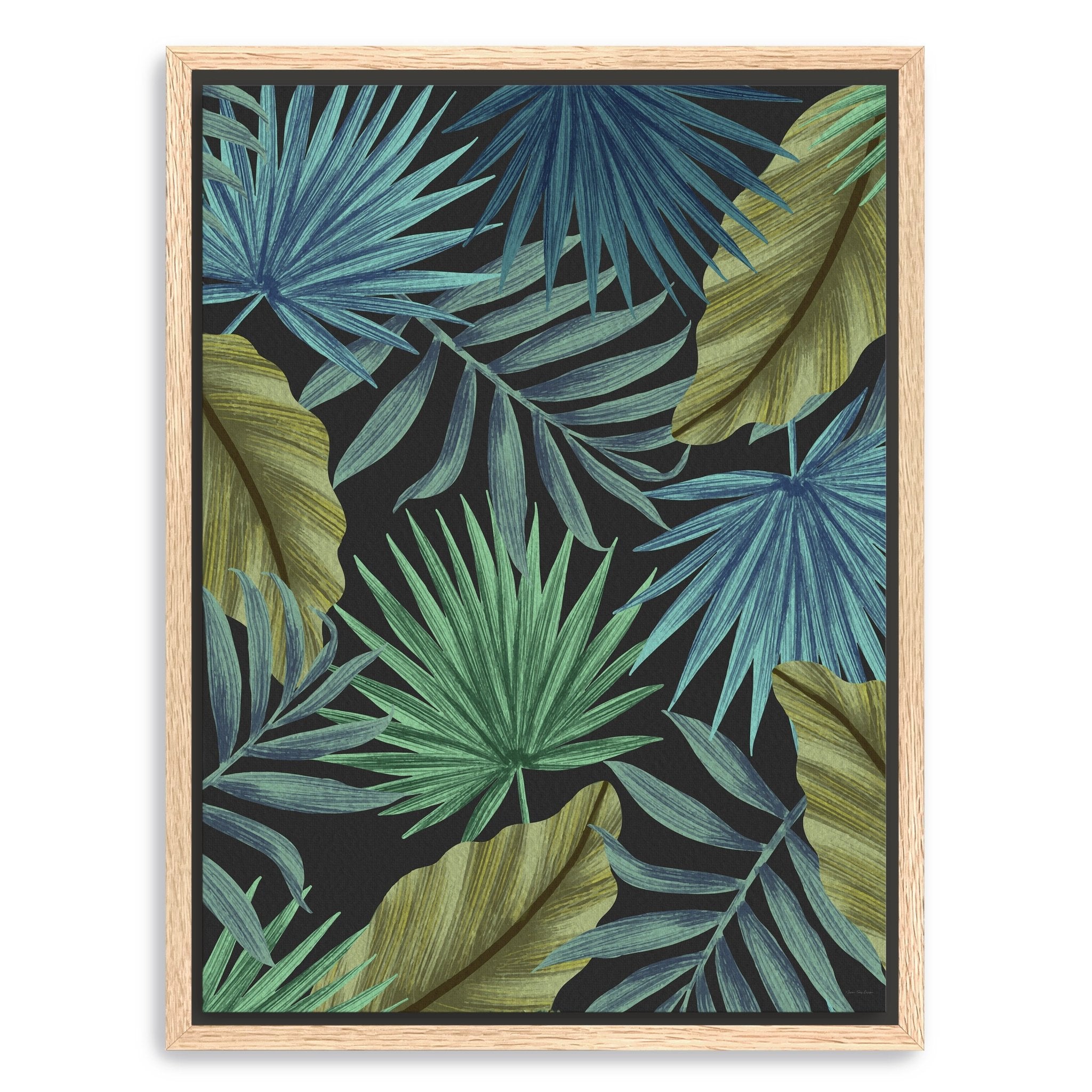 Tropical Leaves I Canvas Giclee - Canvas Wall Art