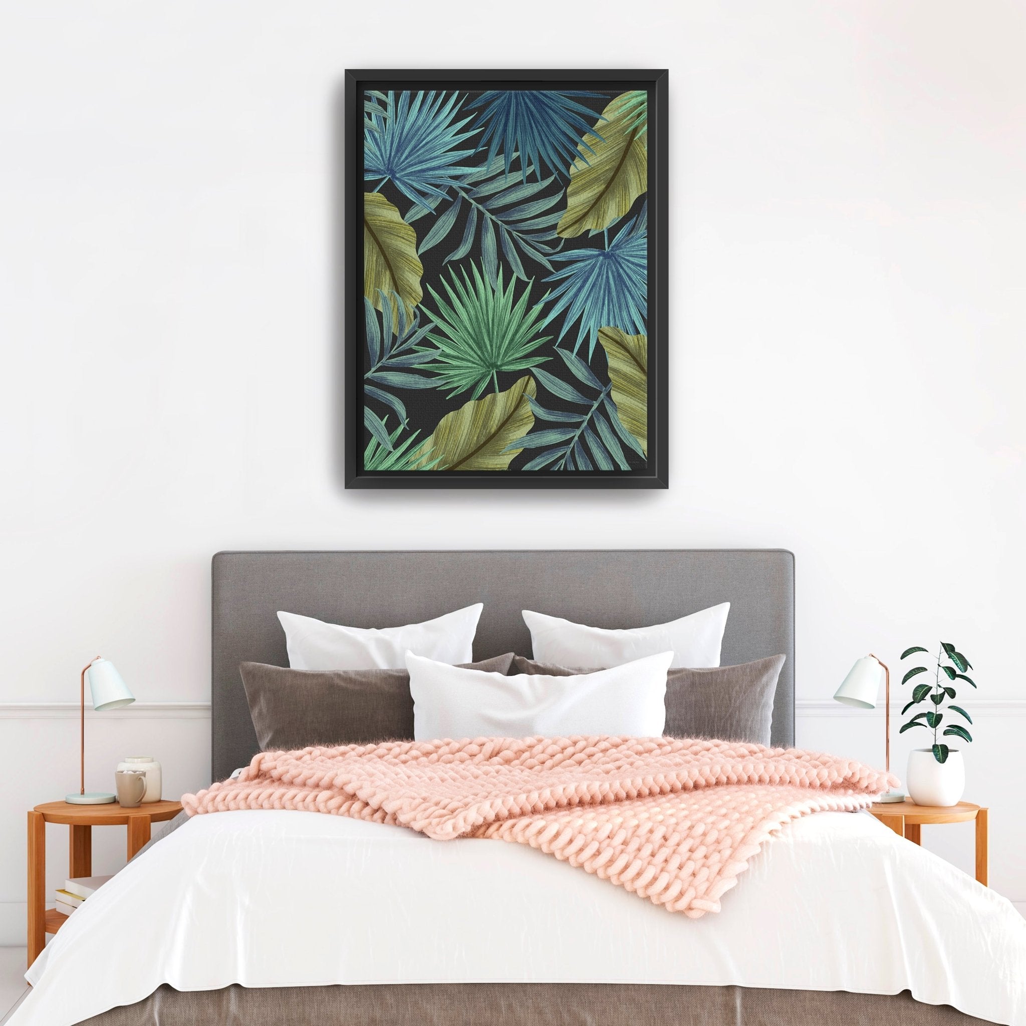 Tropical Leaves I Canvas Giclee - Canvas Wall Art