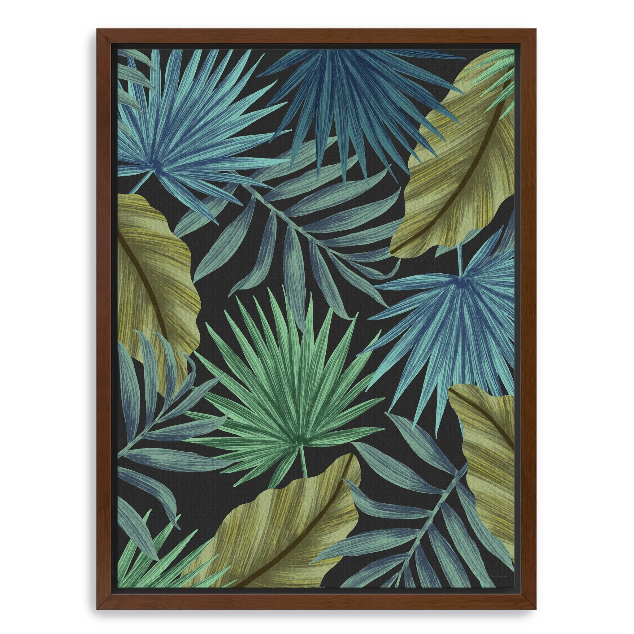 Tropical Leaves I Canvas Giclee - Canvas Wall Art