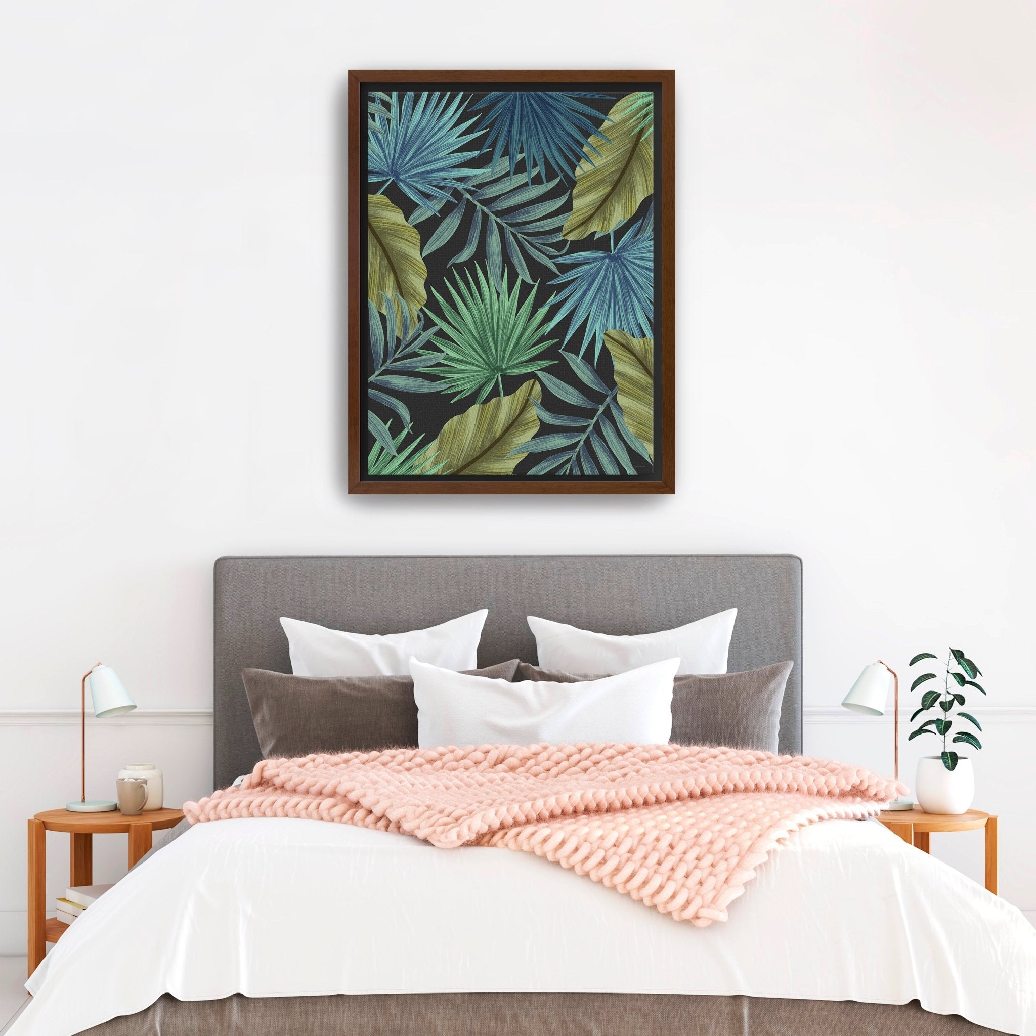 Tropical Leaves I Canvas Giclee - Canvas Wall Art
