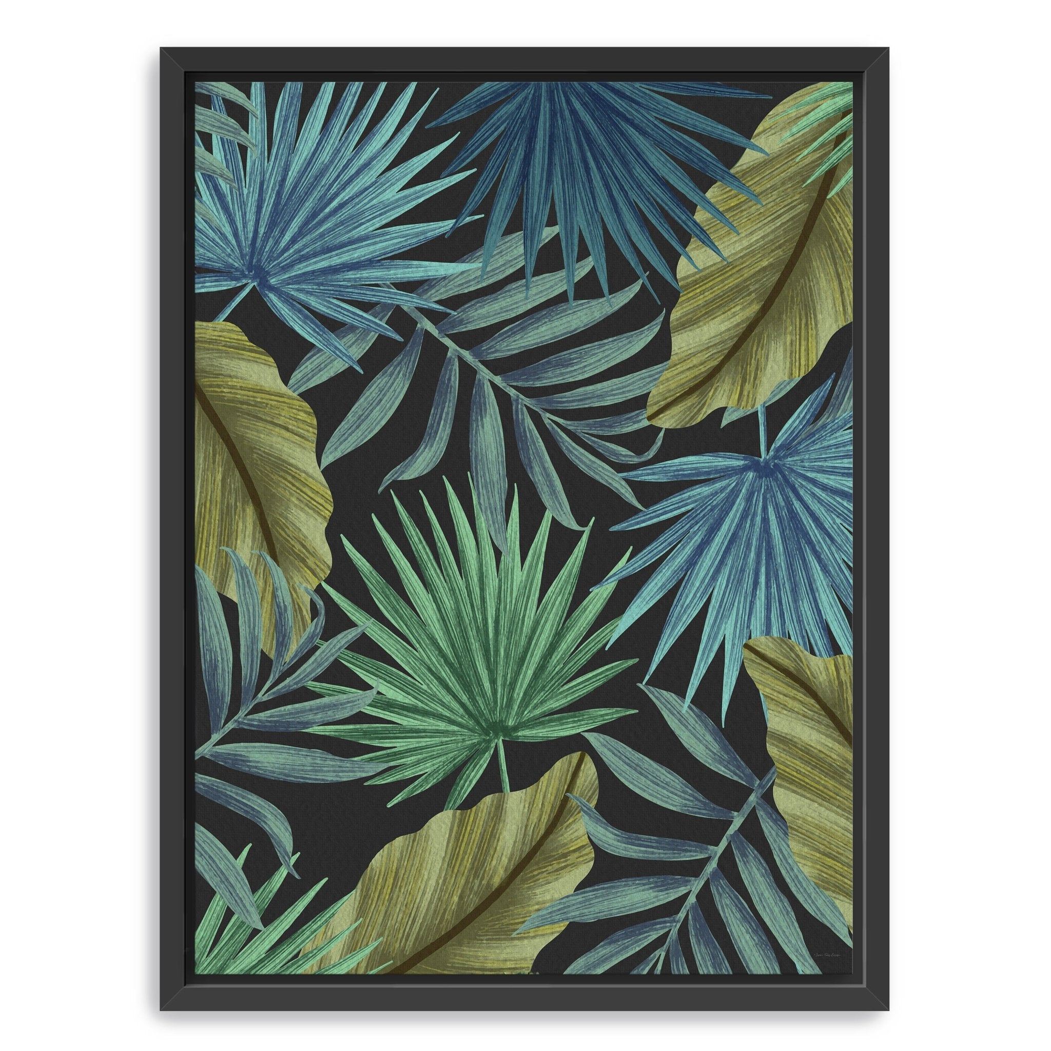 Tropical Leaves I Canvas Giclee - Canvas Wall Art