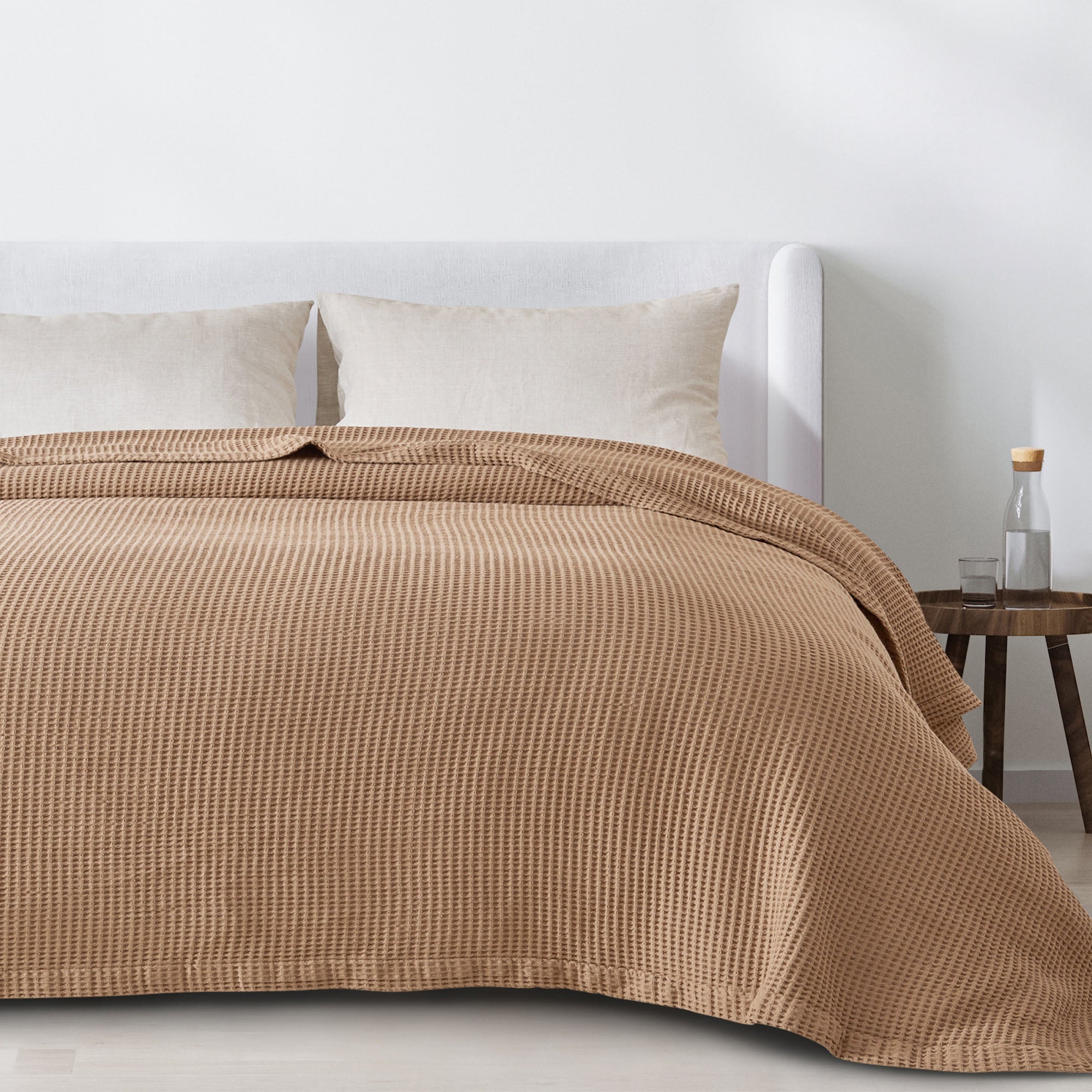 100% Cotton Waffle Weave Blanket