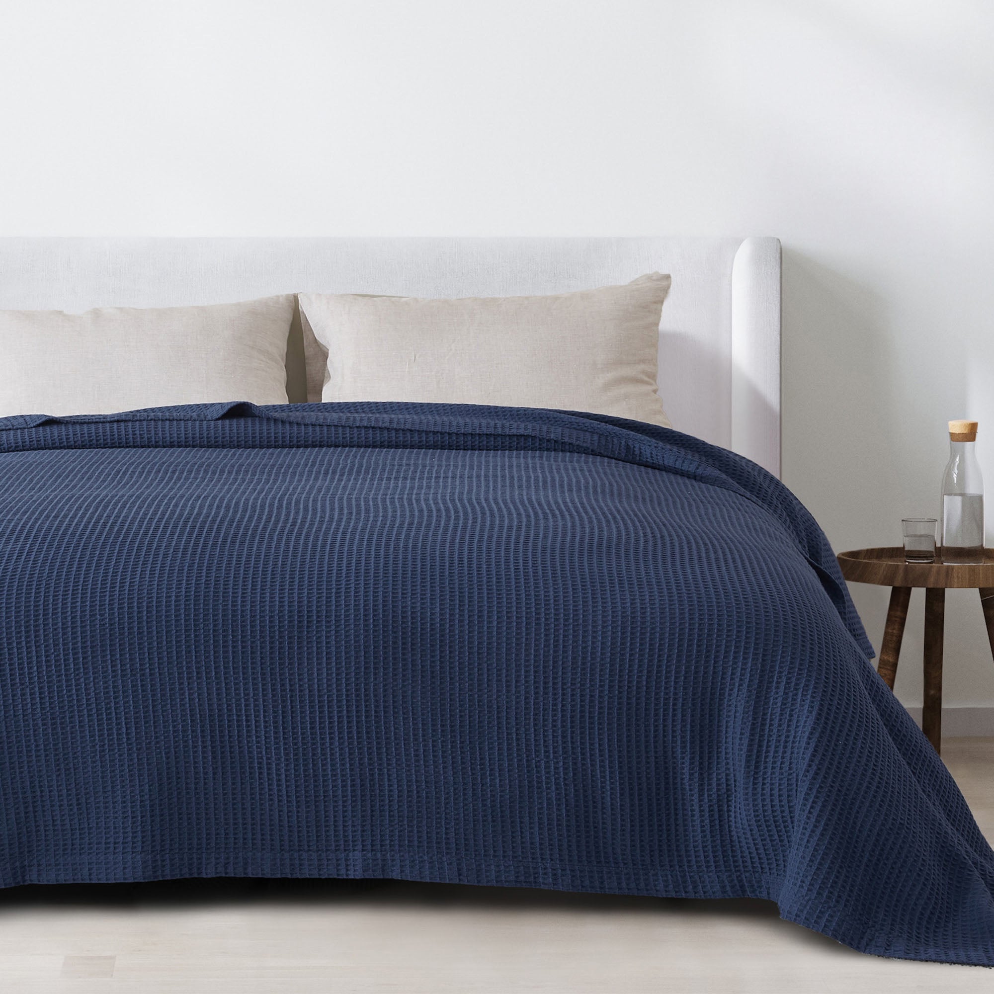 100% Cotton Waffle Weave Blanket