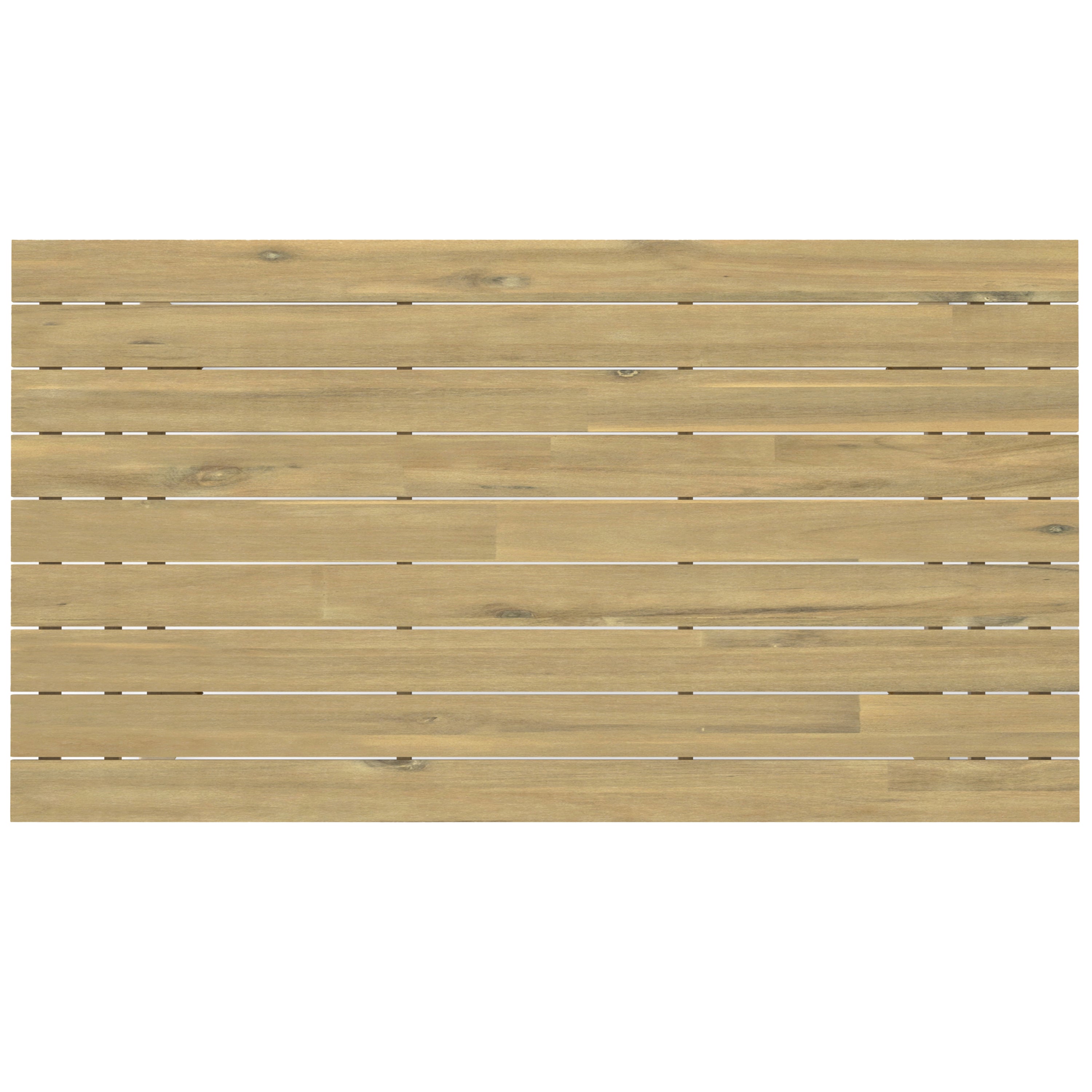 Kona - Outdoor Dining Table - Light Teak