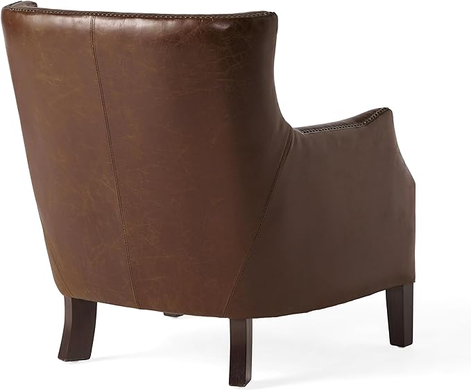 Upholstered Single Sofa with Nailhead Trim - Sofas