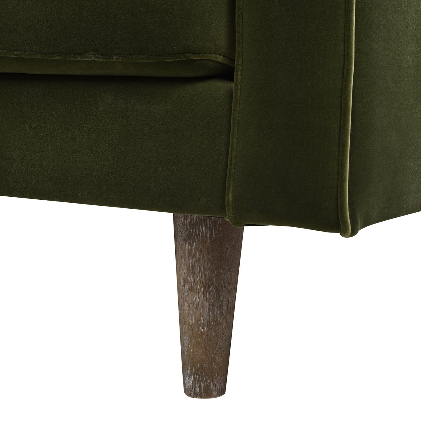 Upholstered Sofa with 2 Removable Cushions - Sofas