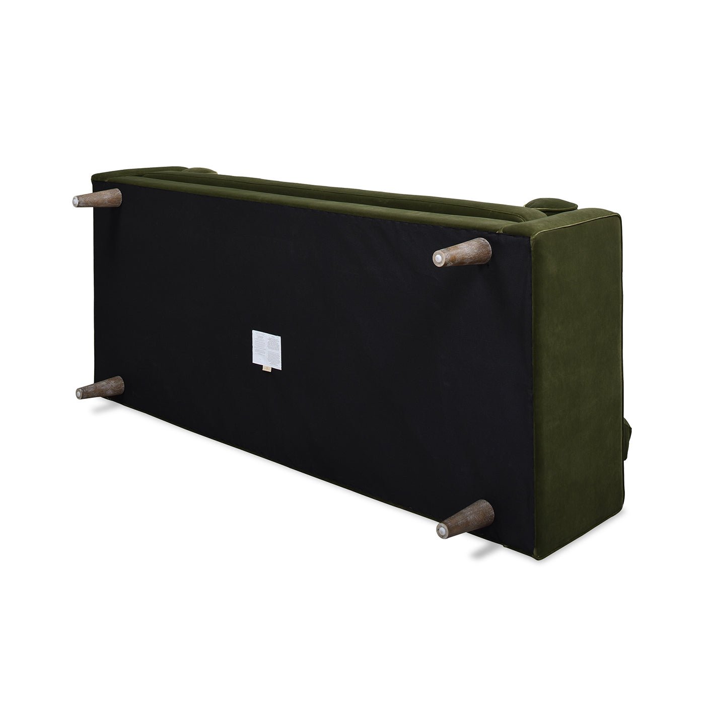 Upholstered Sofa with 2 Removable Cushions - Sofas