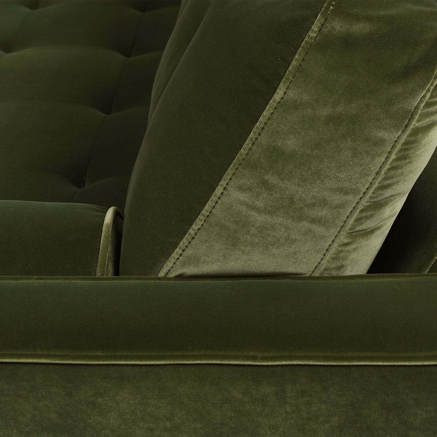Upholstered Sofa with 2 Removable Cushions - Sofas