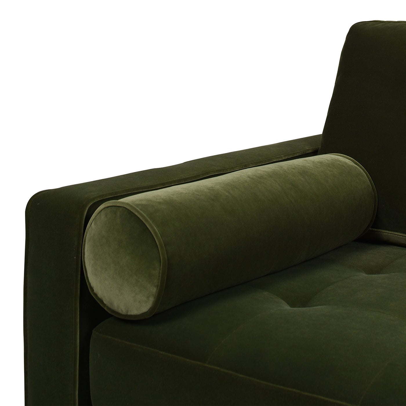 Upholstered Sofa with 2 Removable Cushions - Sofas