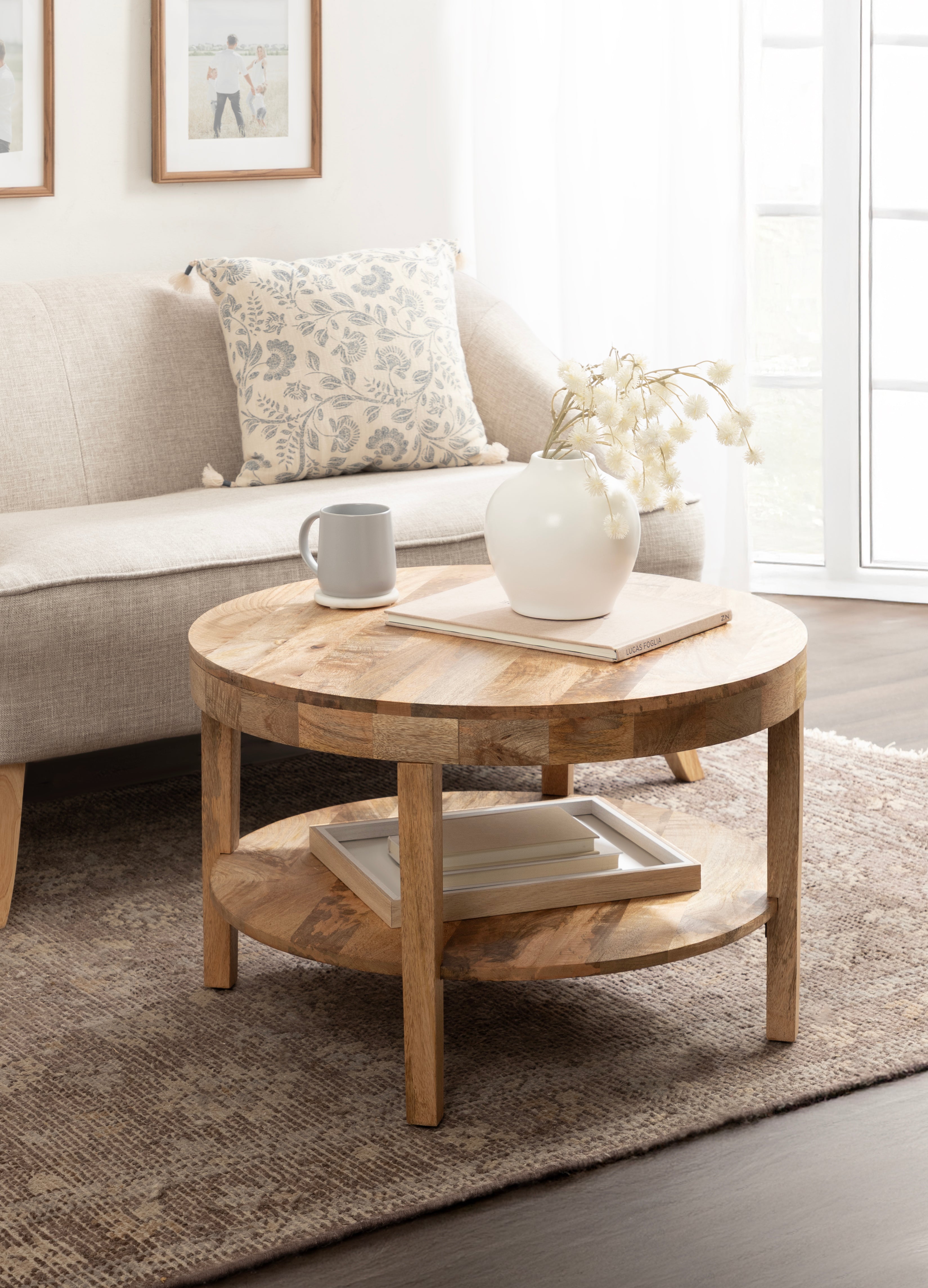 Talcott Round Coffee Table