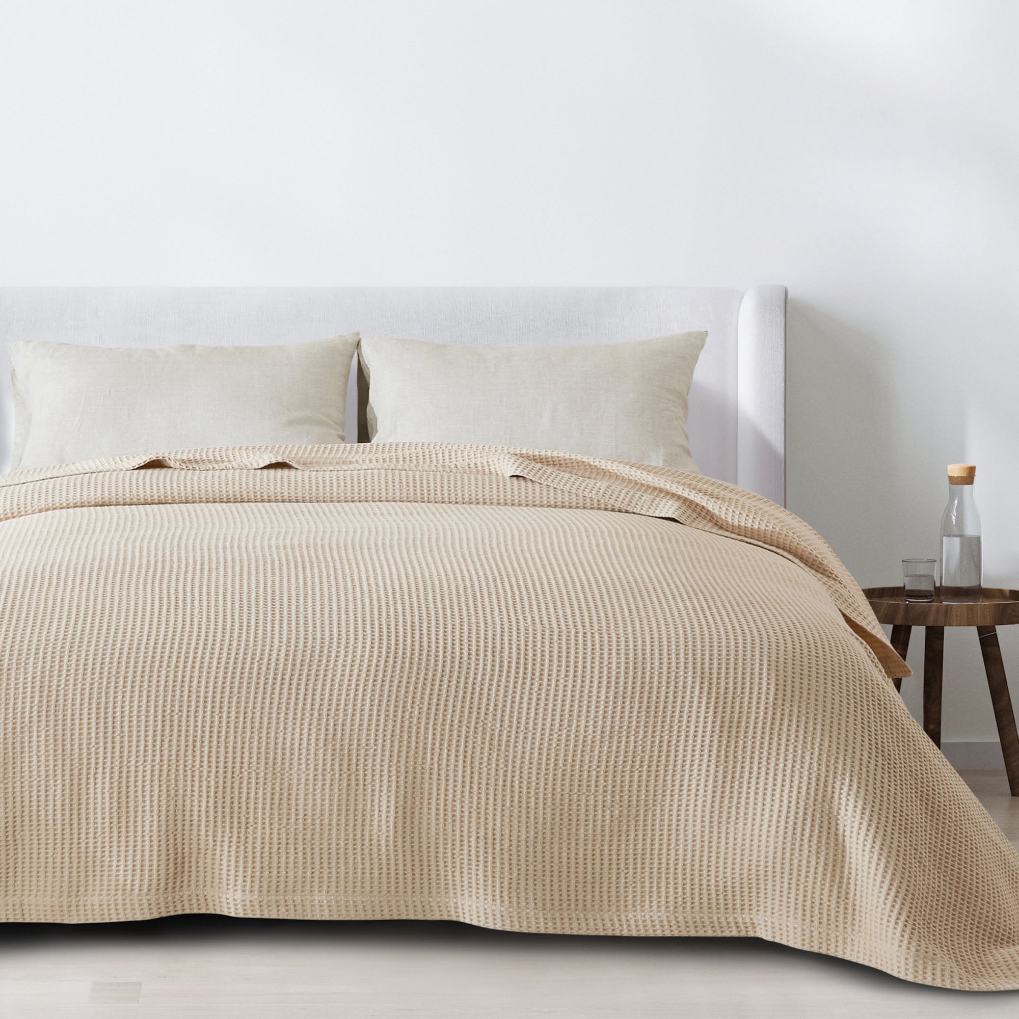 100% Cotton Waffle Weave Blanket