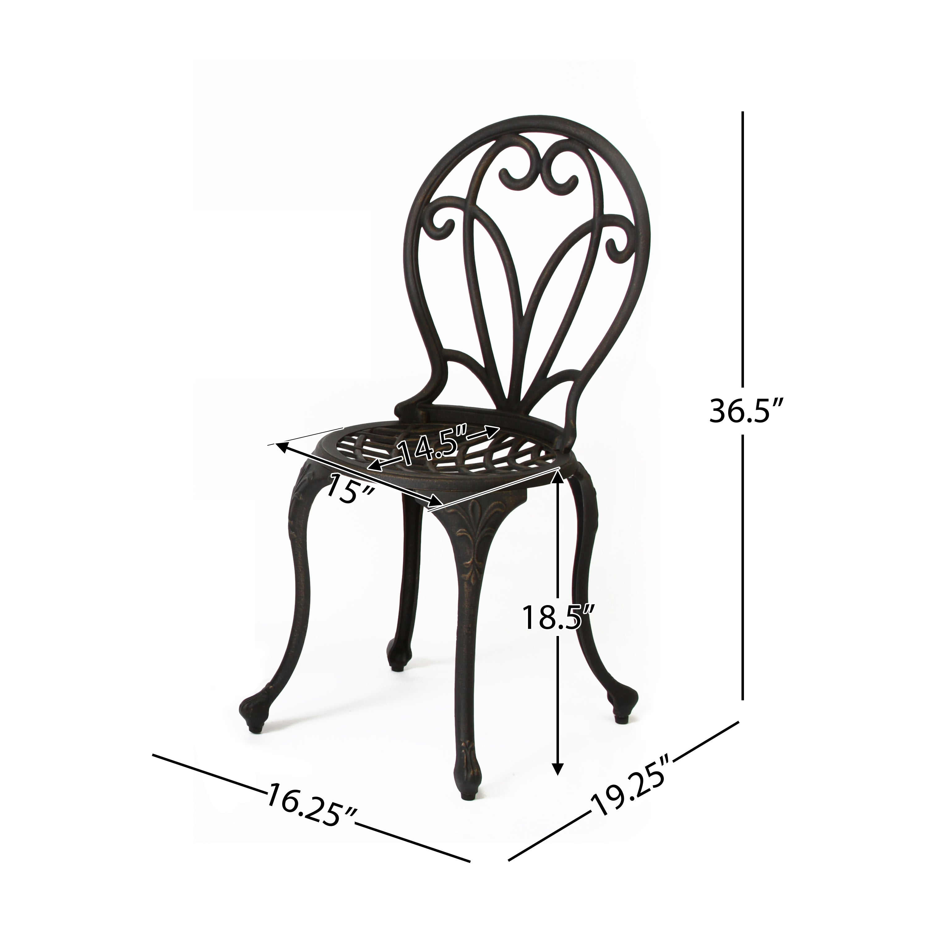 Thomas Cast Bistro Set