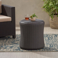 Valhalla Outdoor Rattan Side Table - Outdoor