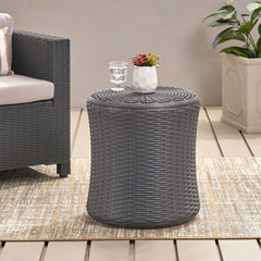 Valhalla Outdoor Rattan Side Table - Outdoor