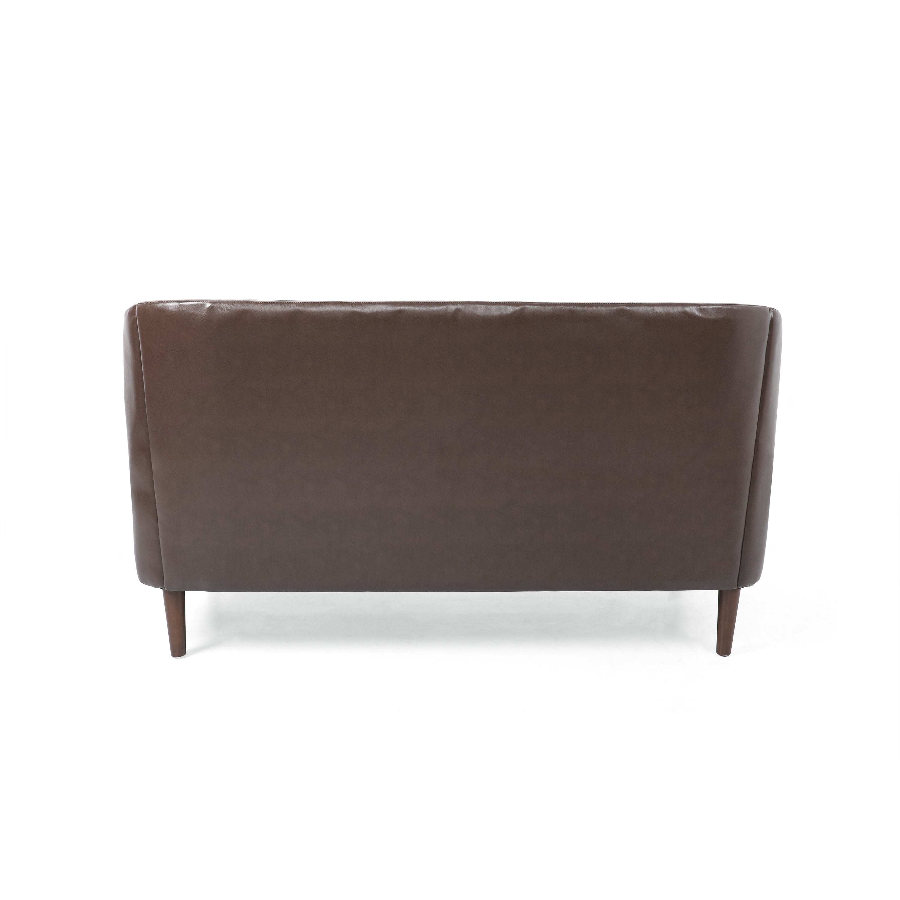 Sophisticated Loveseat with Diamond-Stitched Detailing