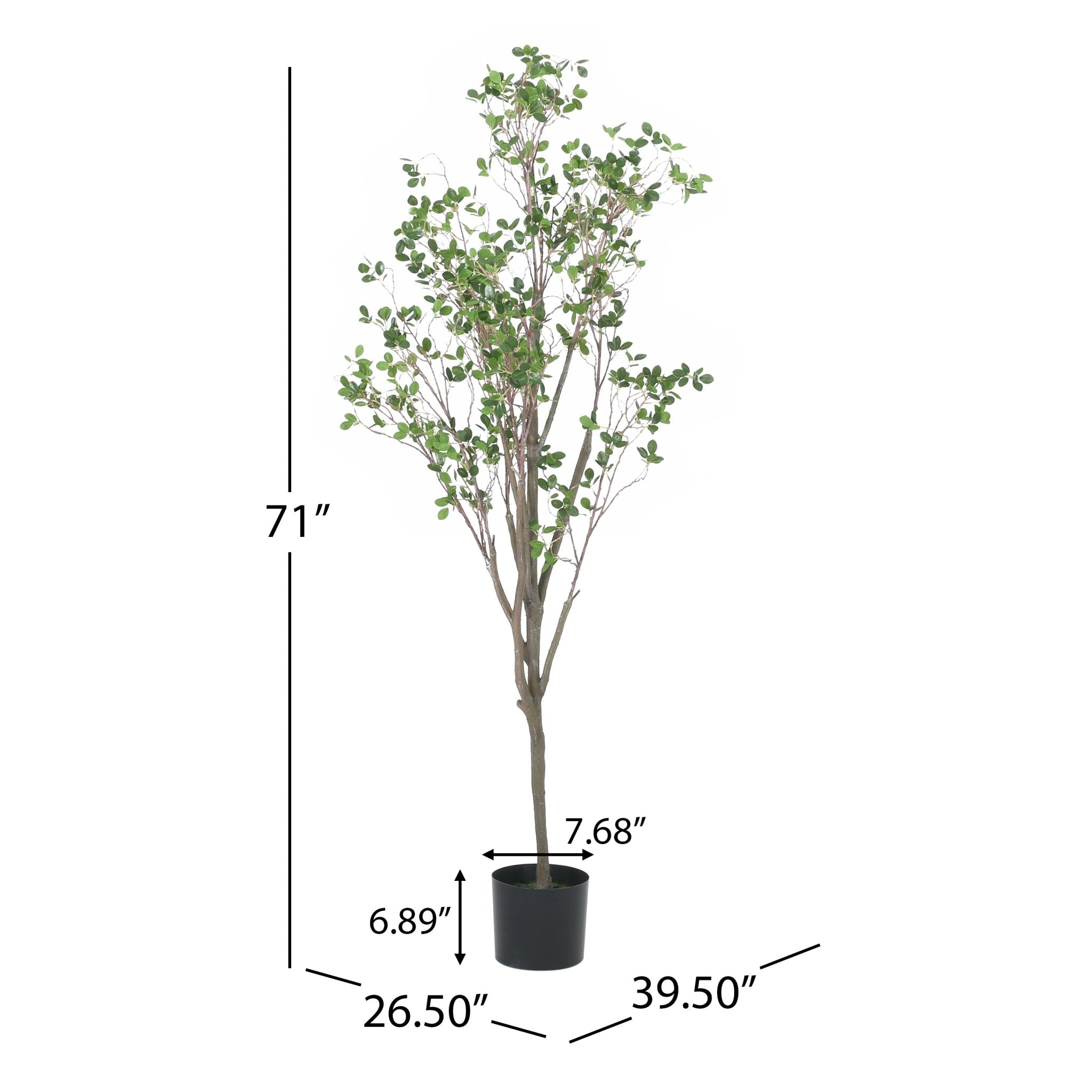 Veracity Artificial Milan Leaves Bonsai - Potted Plants
