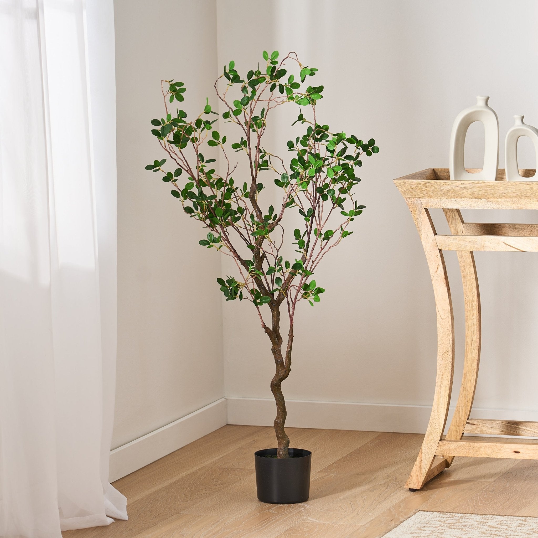 Veracity Artificial Milan Leaves Bonsai - Potted Plants