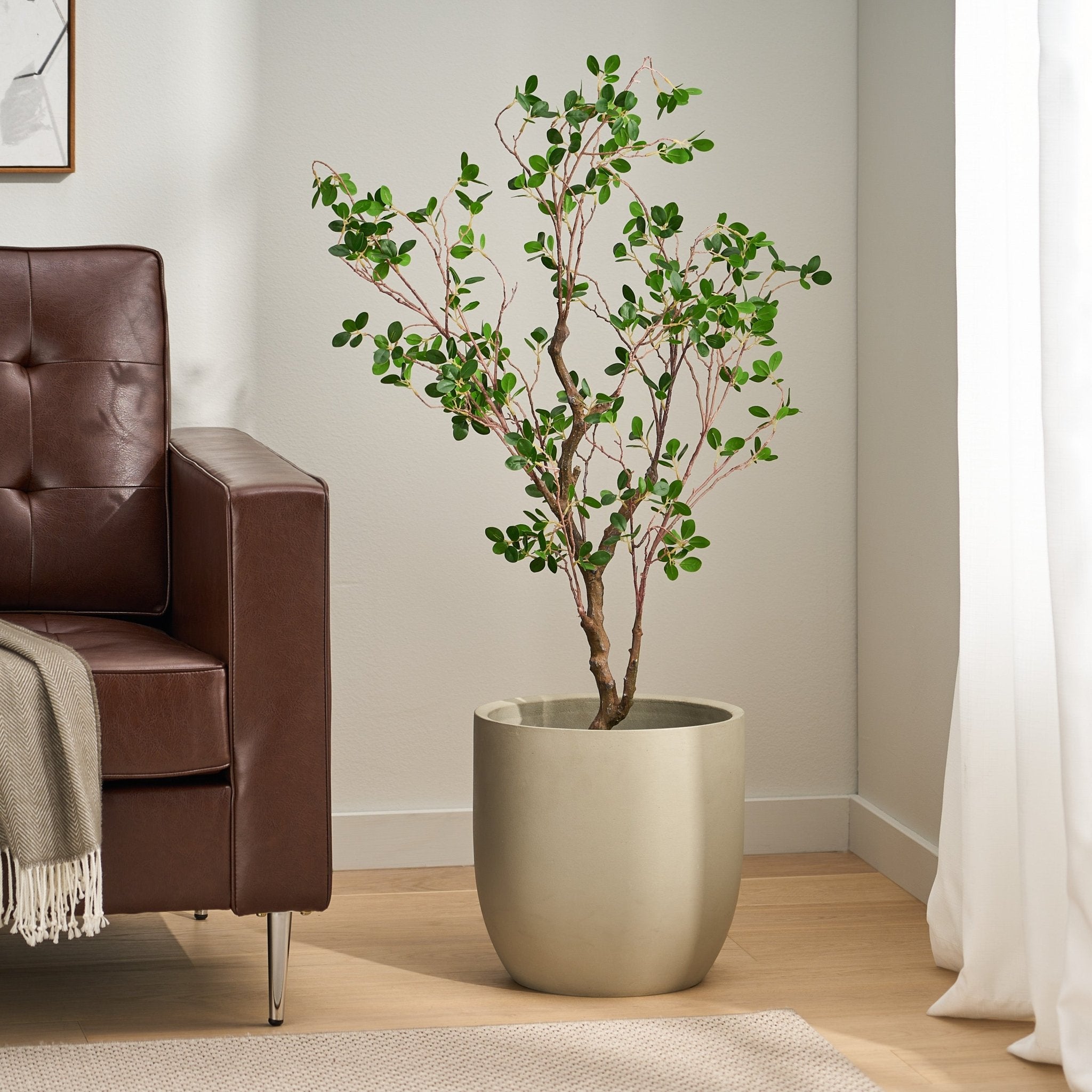 Veracity Artificial Milan Leaves Bonsai - Potted Plants