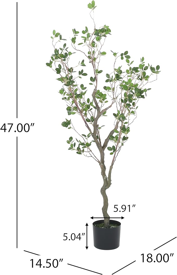 Veracity Artificial Milan Leaves Bonsai - Potted Plants