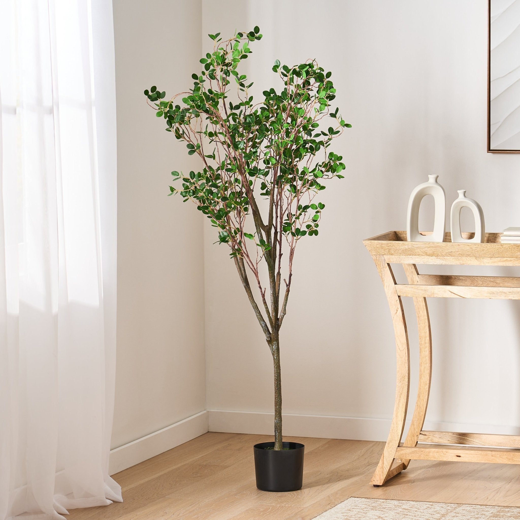 Veracity Artificial Milan Leaves Bonsai - Potted Plants