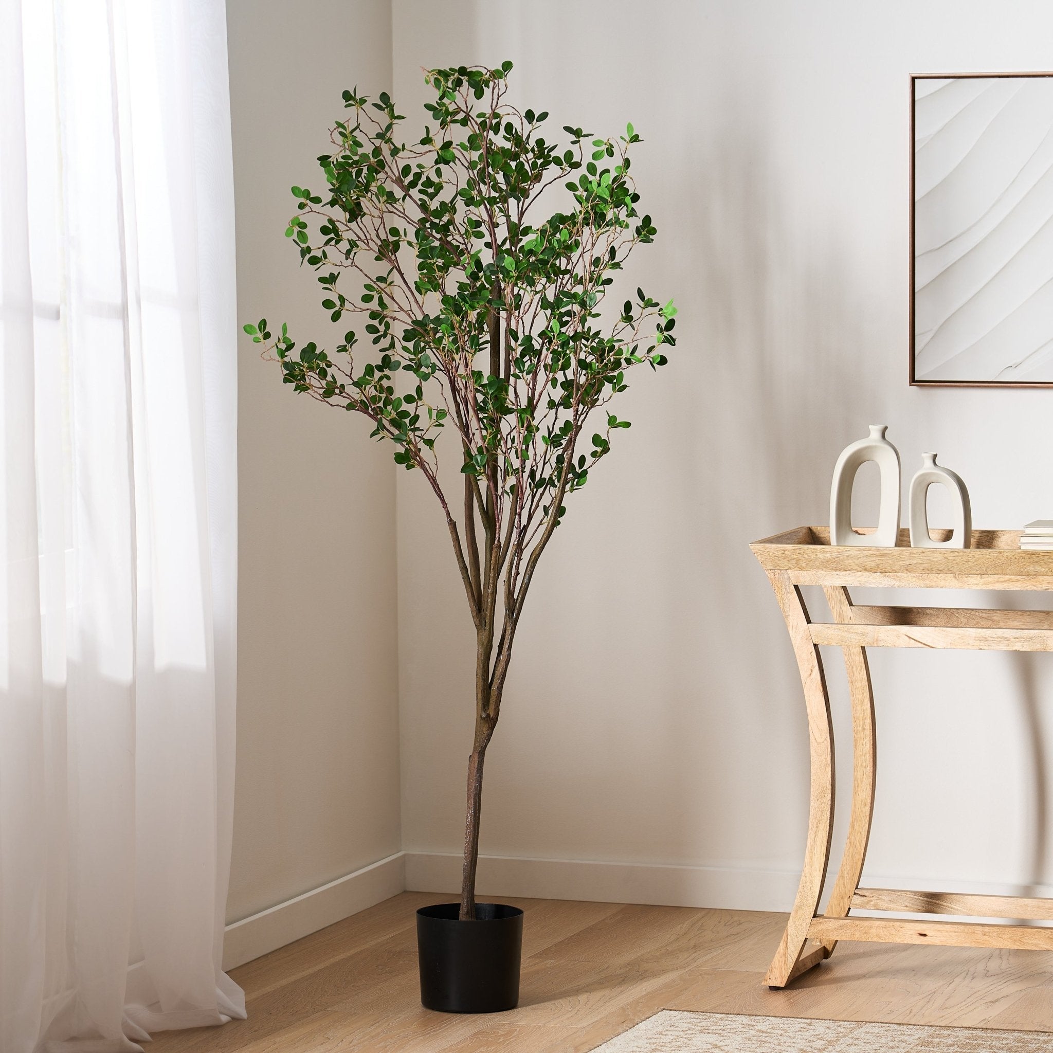 Veracity Artificial Milan Leaves Bonsai - Potted Plants