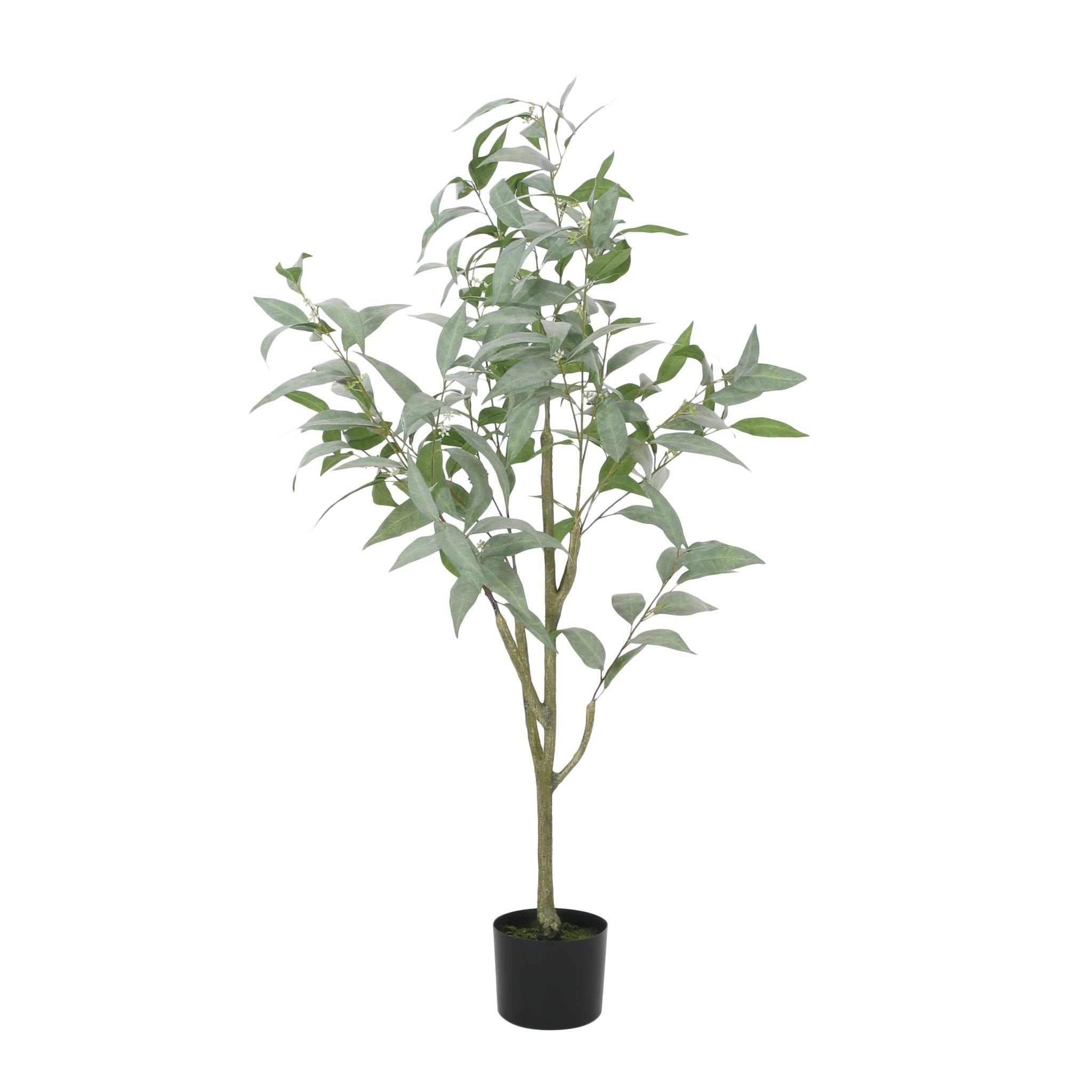 Versatile Artificial Eucalyptus Leaves Bonsai - Potted Plants