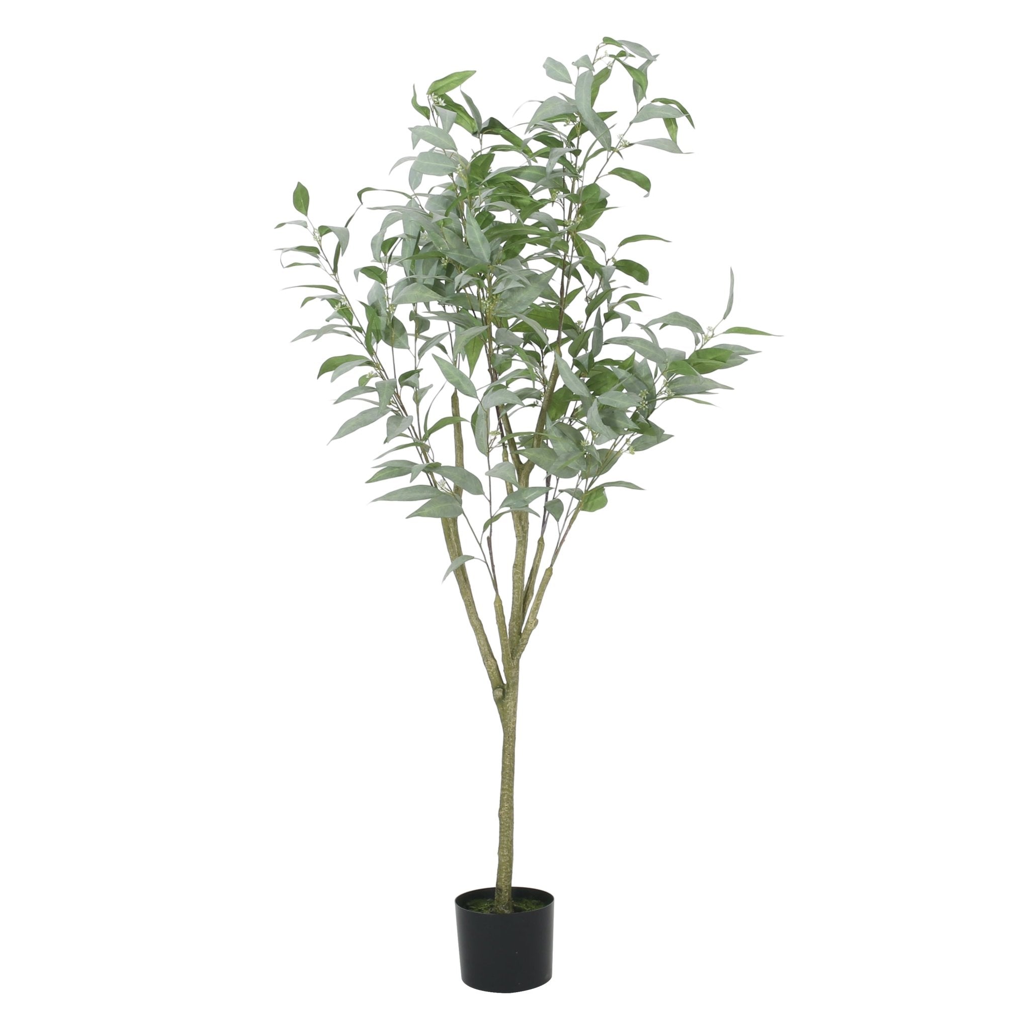 Versatile Artificial Eucalyptus Leaves Bonsai - Potted Plants