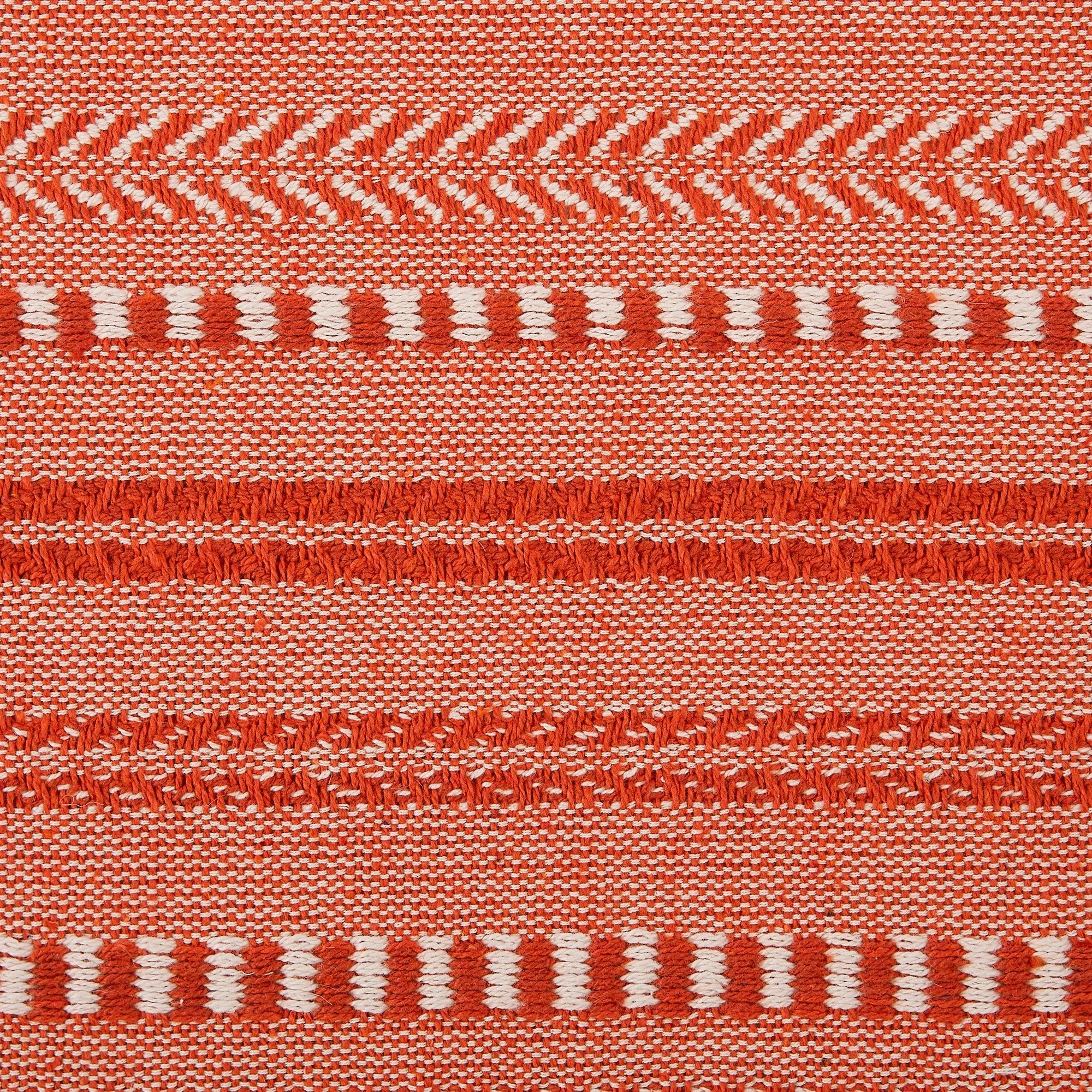 Vintage Red Braided Stripe Table Runner 15X72 - Table Runners
