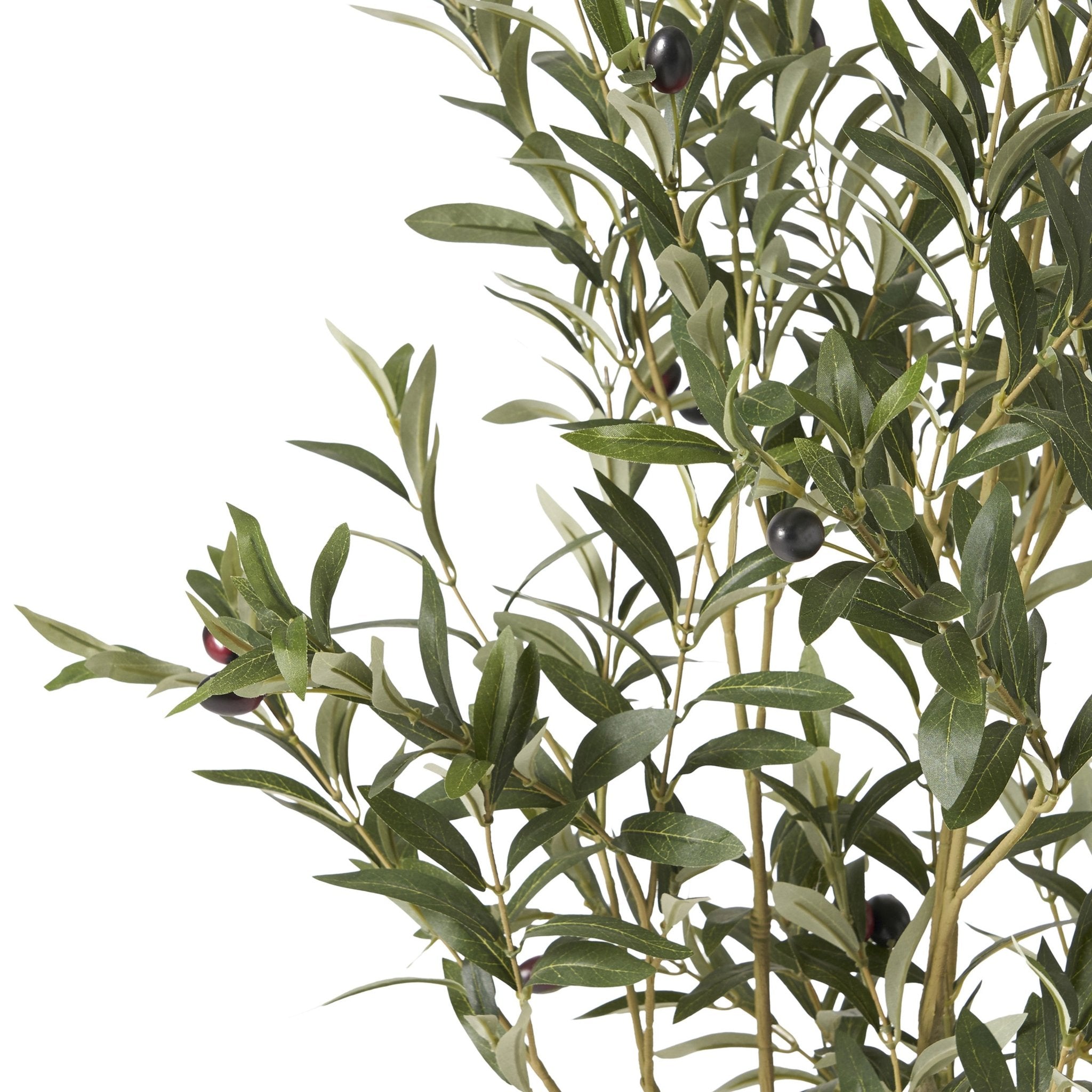 Vortexed Artificial Olive Tree - Potted Trees