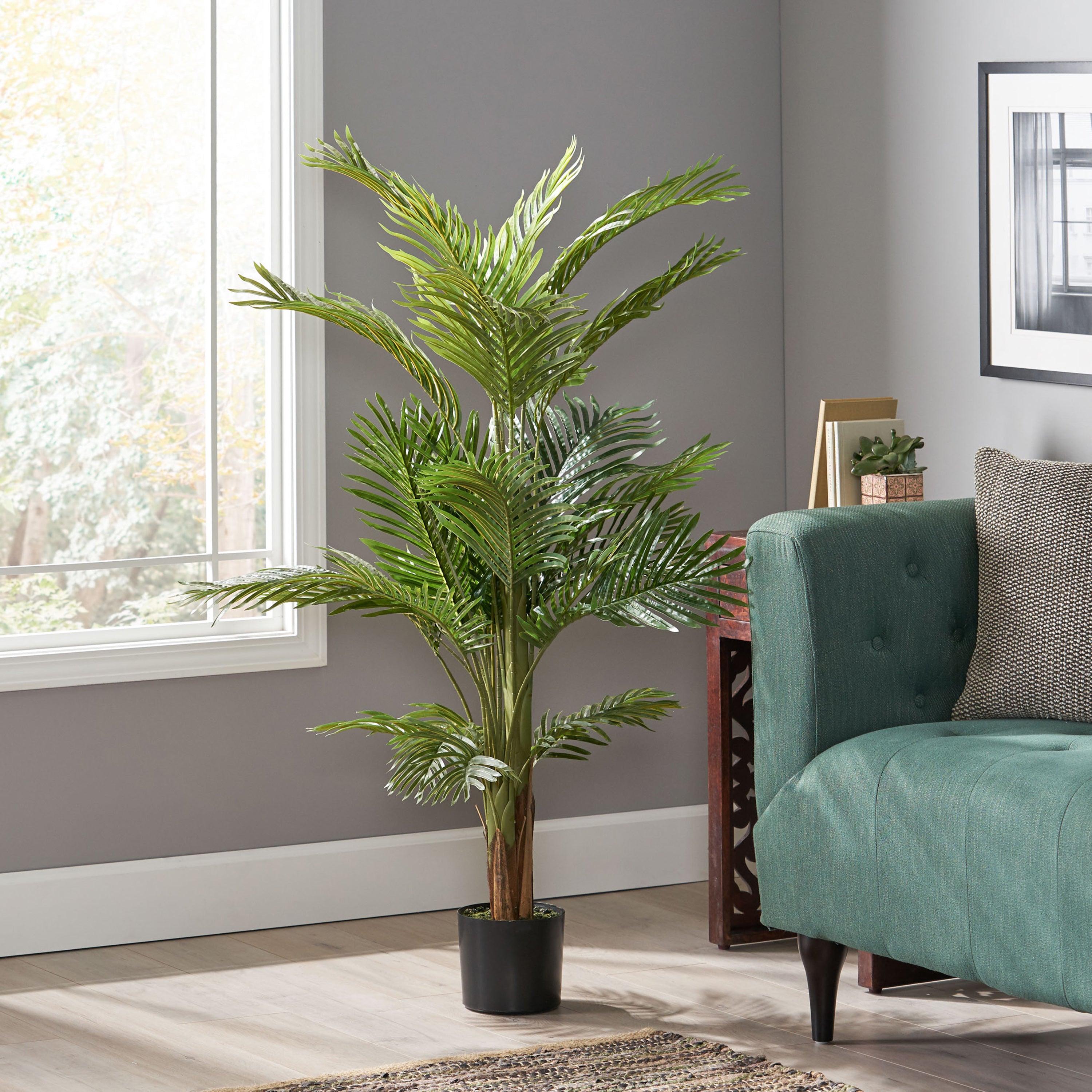 51" Faux Palm Tree