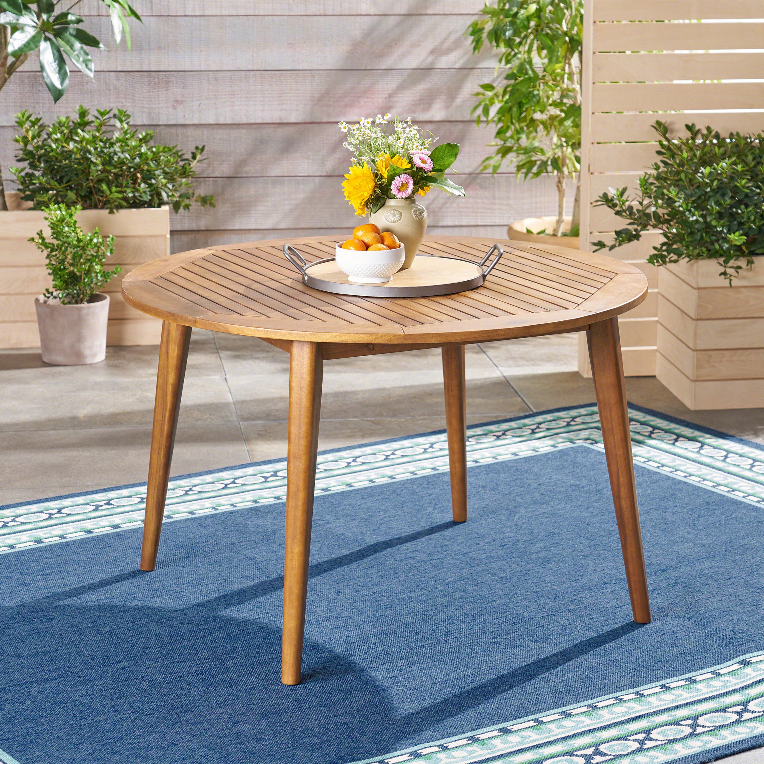 Stamford Round Outdoor Dining Table