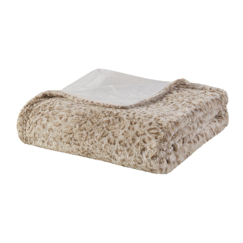 Wander Throw with Soft Faux Fur Face - Throws